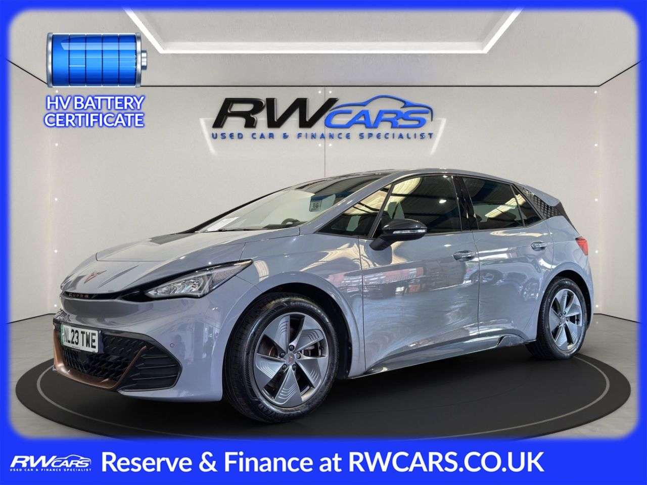 A 2023 CUPRA BORN 58kWh V1 Hatchback 5dr Electric Auto (204 ps) A 2023 CUPRA BORN 58kWh V1 Hatchback 5dr Electric Auto (204 ps)