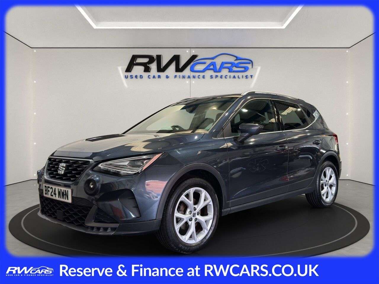 A 2024 SEAT ARONA 1.0 TSI FR SUV 5dr Petrol Manual Euro 6 (s/s) (110 ps) A 2024 SEAT ARONA 1.0 TSI FR SUV 5dr Petrol Manual Euro 6 (s/s) (110 ps)