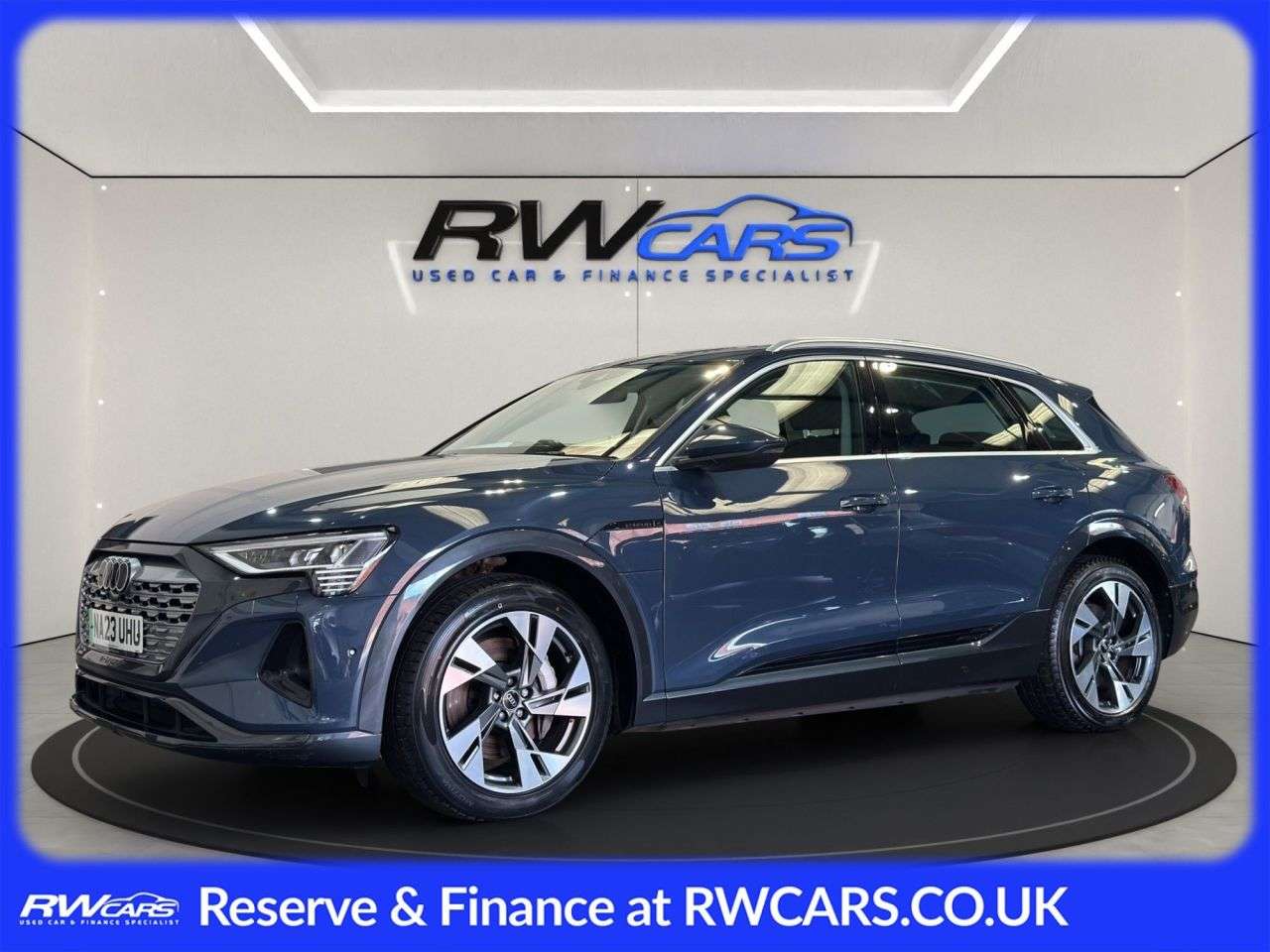 A 2023 AUDI Q8 E-TRON 50 Sport SUV 5dr Electric Auto quattro 95kWh (11kW Charger) (340 ps) A 2023 AUDI Q8 E-TRON 50 Sport SUV 5dr Electric Auto quattro 95kWh (11kW Charger) (340 ps)