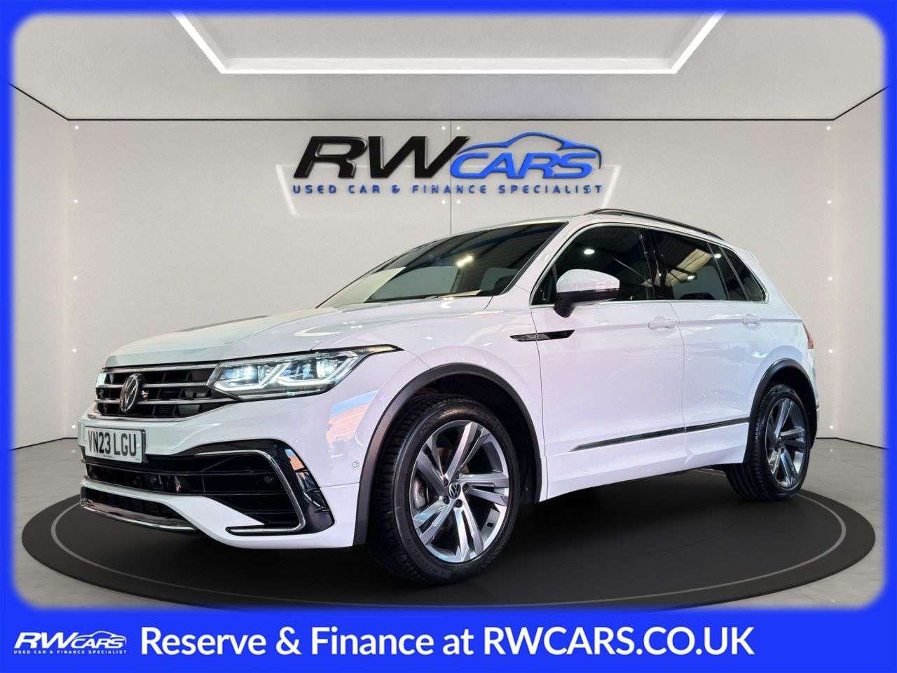 A 2023 VOLKSWAGEN TIGUAN 1.5 TSI R-Line Edition SUV 5dr Petrol DSG Euro 6 (s/s) (150 ps) A 2023 VOLKSWAGEN TIGUAN 1.5 TSI R-Line Edition SUV 5dr Petrol DSG Euro 6 (s/s) (150 ps)