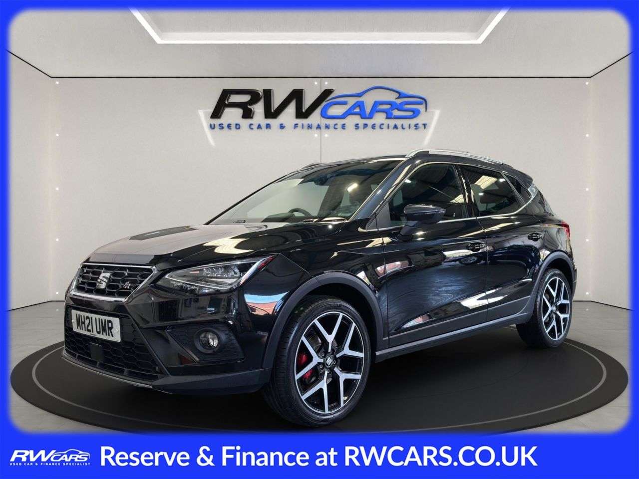 A 2021 SEAT ARONA 1.0 TSI FR Red Edition SUV 5dr Petrol Manual Euro 6 (s/s) (110 ps) A 2021 SEAT ARONA 1.0 TSI FR Red Edition SUV 5dr Petrol Manual Euro 6 (s/s) (110 ps)