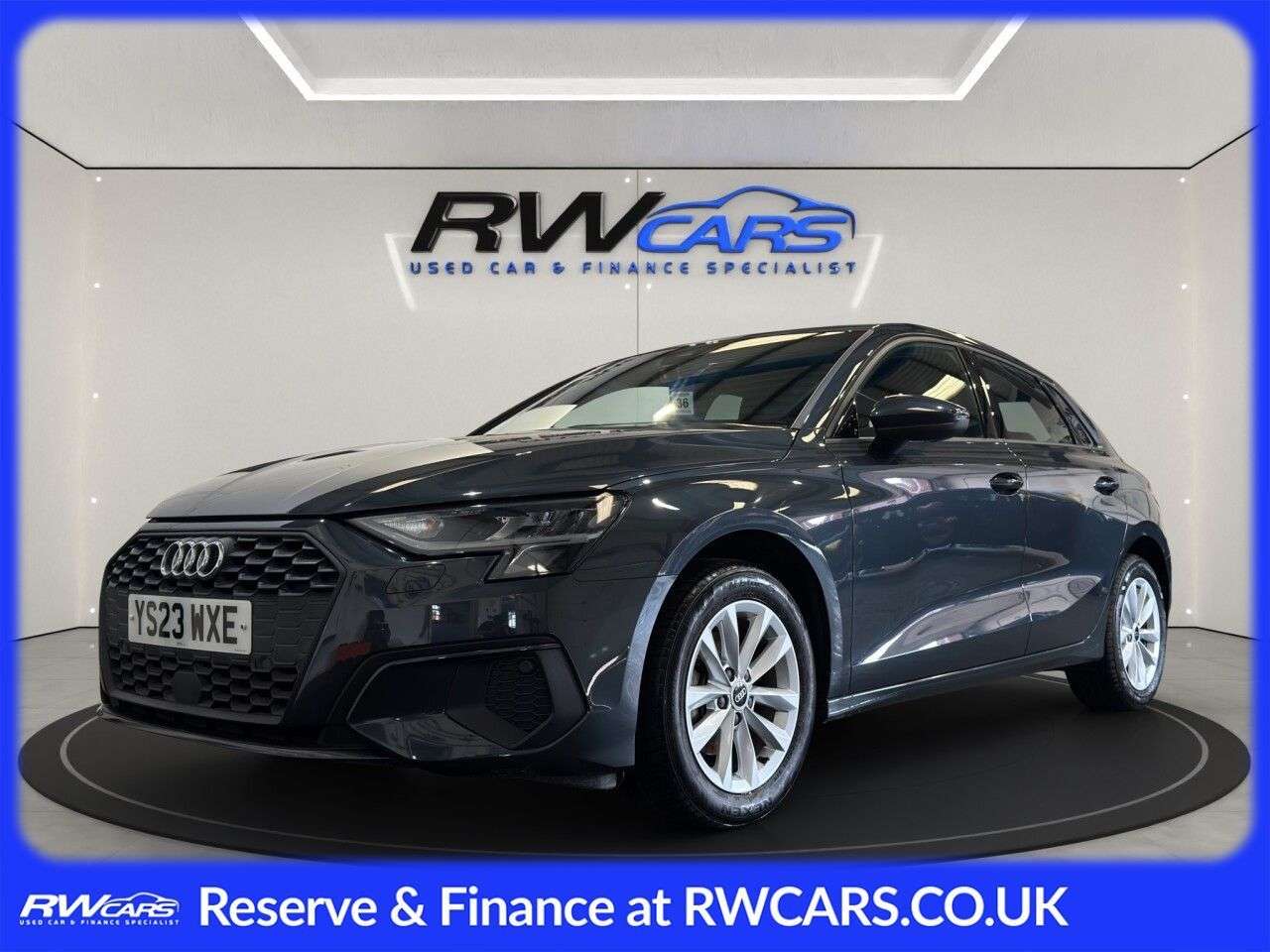 A 2023 AUDI A3 1.0 TFSI 30 Technik Sportback 5dr Petrol Manual Euro 6 (s/s) (110 ps) A 2023 AUDI A3 1.0 TFSI 30 Technik Sportback 5dr Petrol Manual Euro 6 (s/s) (110 ps)