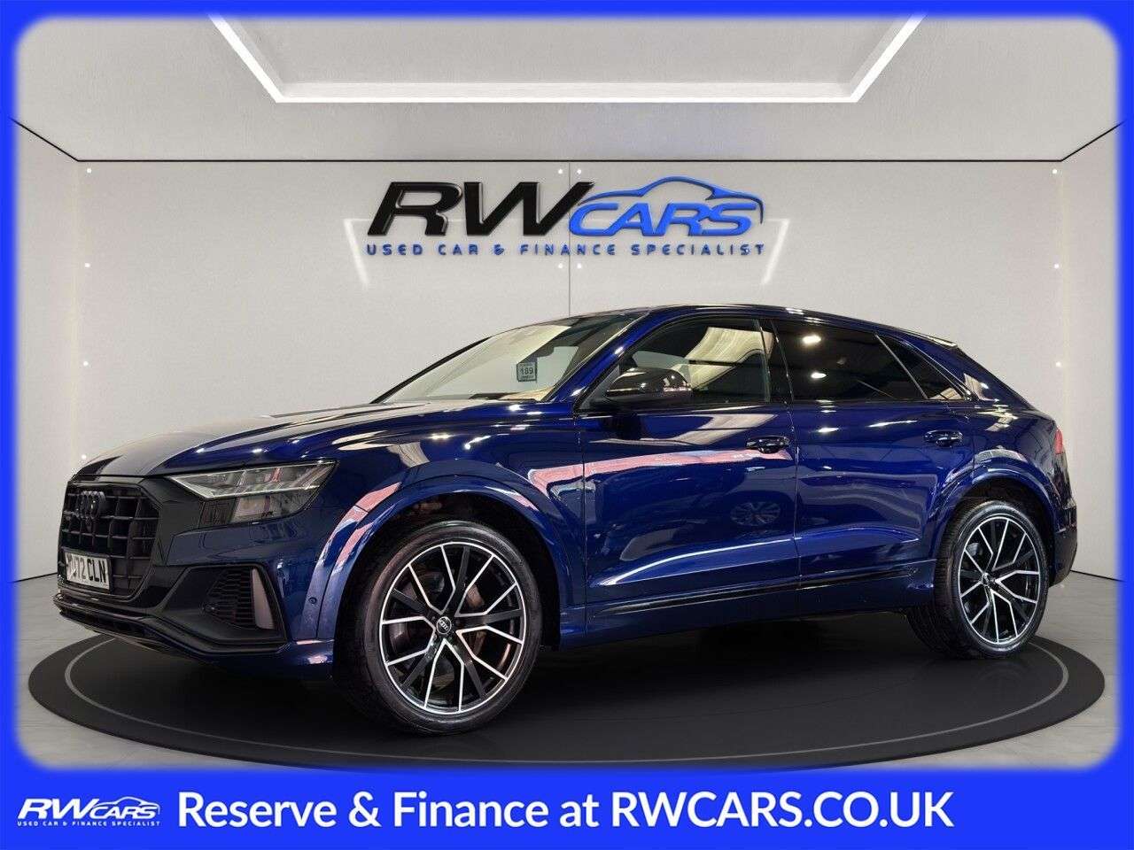 A 2022 AUDI Q8 3.0 TFSI V6 55 Black Edition SUV 5dr Petrol Tiptronic quattro Euro 6 (s/s) A 2022 AUDI Q8 3.0 TFSI V6 55 Black Edition SUV 5dr Petrol Tiptronic quattro Euro 6 (s/s)