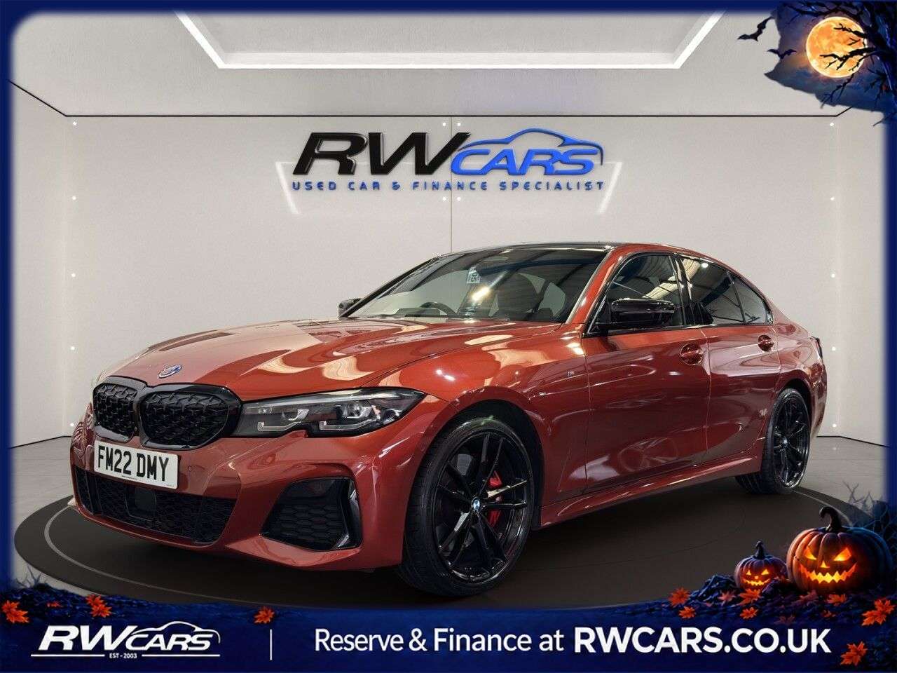 A 2022 BMW 3 SERIES 3.0 M340i MHT Saloon 4dr Petrol Hybrid Auto xDrive Euro 6 (s/s) (374 ps) A 2022 BMW 3 SERIES 3.0 M340i MHT Saloon 4dr Petrol Hybrid Auto xDrive Euro 6 (s/s) (374 ps)