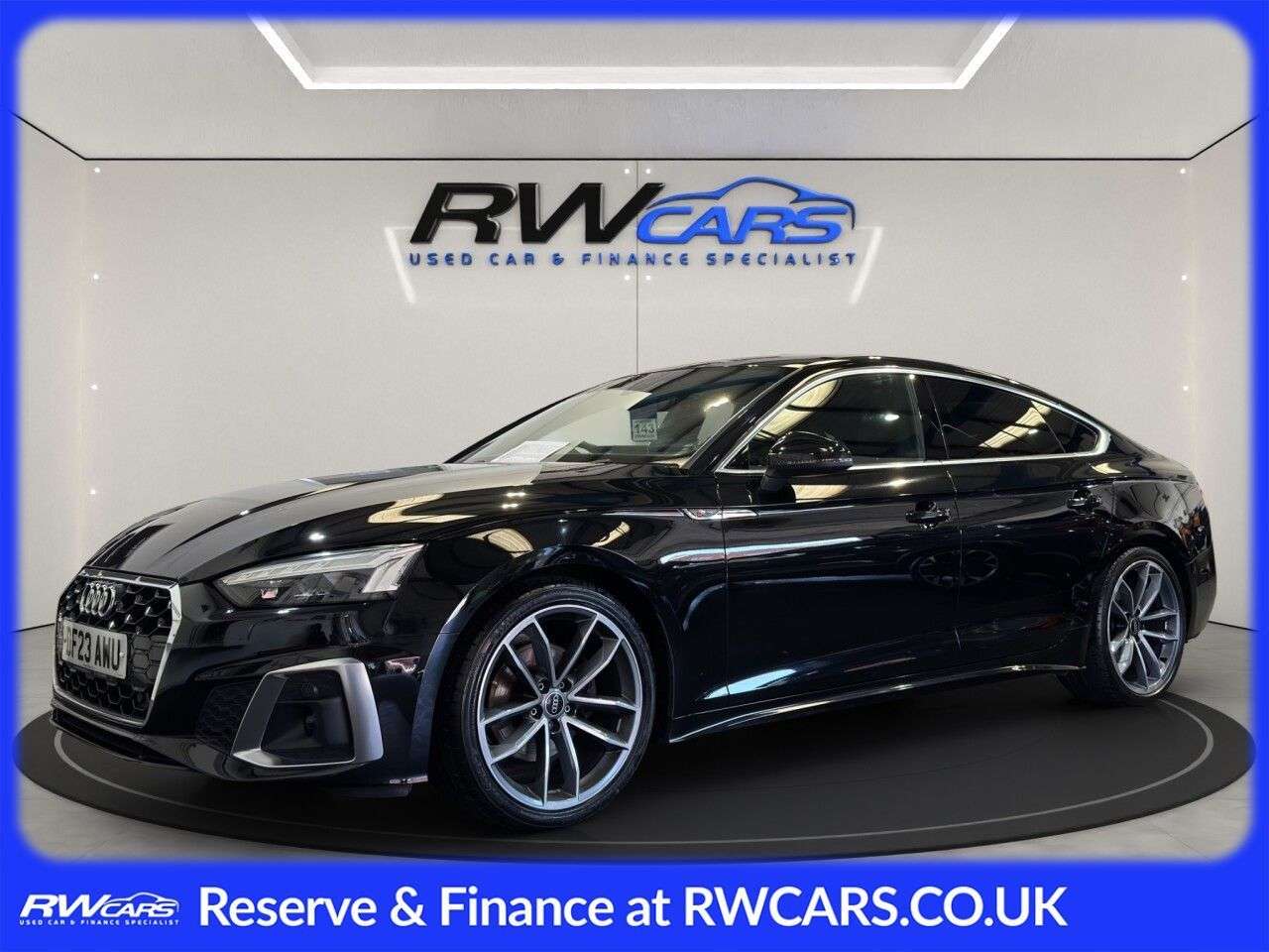 A 2023 AUDI A5 2.0 TDI 35 S line Sportback 5dr Diesel S Tronic Euro 6 (s/s) (163 ps) A 2023 AUDI A5 2.0 TDI 35 S line Sportback 5dr Diesel S Tronic Euro 6 (s/s) (163 ps)