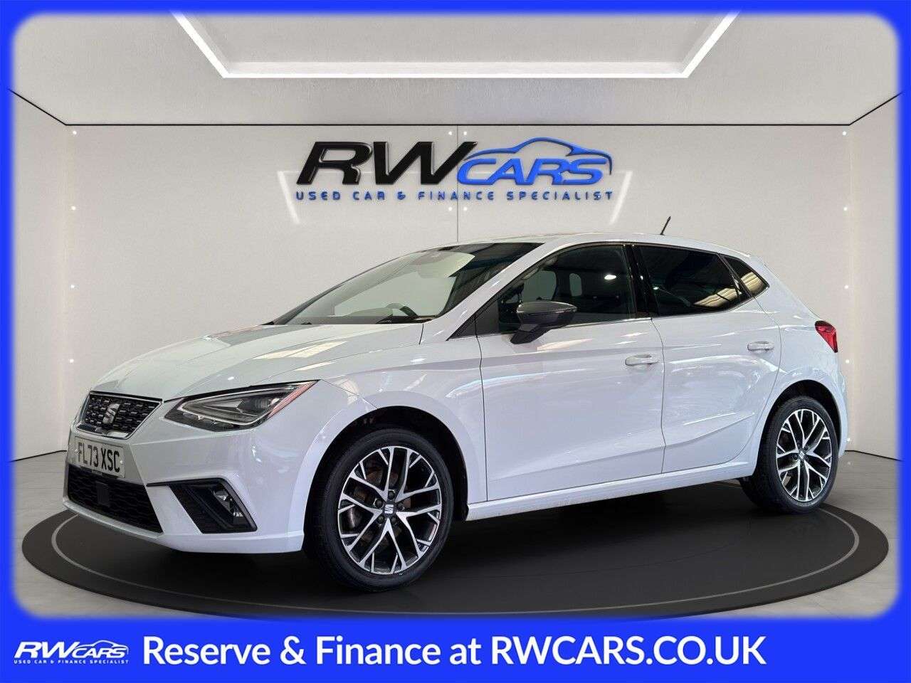 A 2023 SEAT IBIZA 1.0 TSI XCELLENCE Hatchback 5dr Petrol Manual Euro 6 (s/s) (110 ps) A 2023 SEAT IBIZA 1.0 TSI XCELLENCE Hatchback 5dr Petrol Manual Euro 6 (s/s) (110 ps)