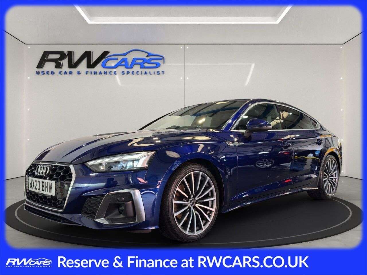 A 2023 AUDI A5 2.0 TDI 35 S line Sportback 5dr Diesel S Tronic Euro 6 (s/s) (163 ps) A 2023 AUDI A5 2.0 TDI 35 S line Sportback 5dr Diesel S Tronic Euro 6 (s/s) (163 ps)