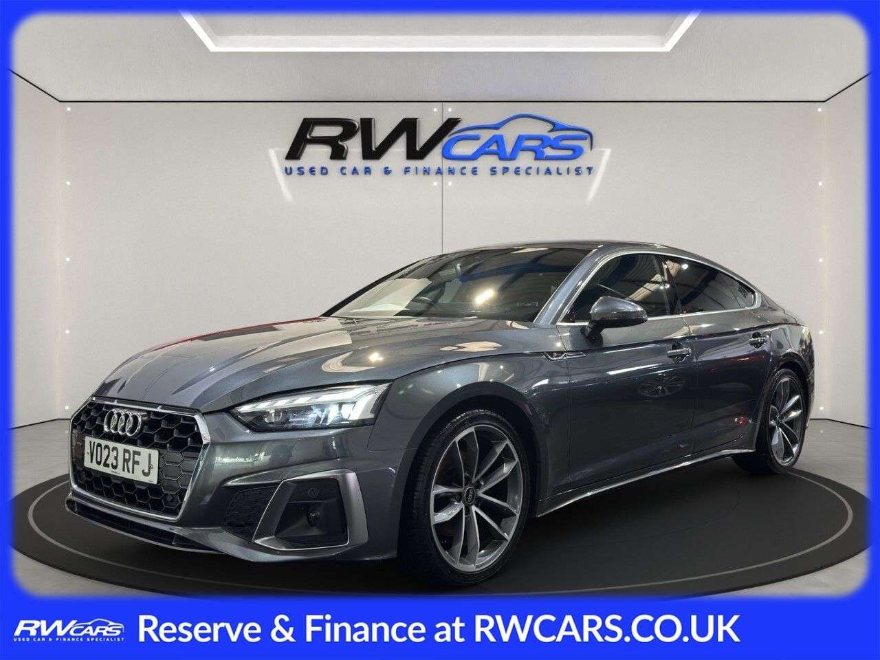 A 2023 AUDI A5 2.0 TDI 35 S line Sportback 5dr Diesel S Tronic Euro 6 (s/s) (163 ps) A 2023 AUDI A5 2.0 TDI 35 S line Sportback 5dr Diesel S Tronic Euro 6 (s/s) (163 ps)