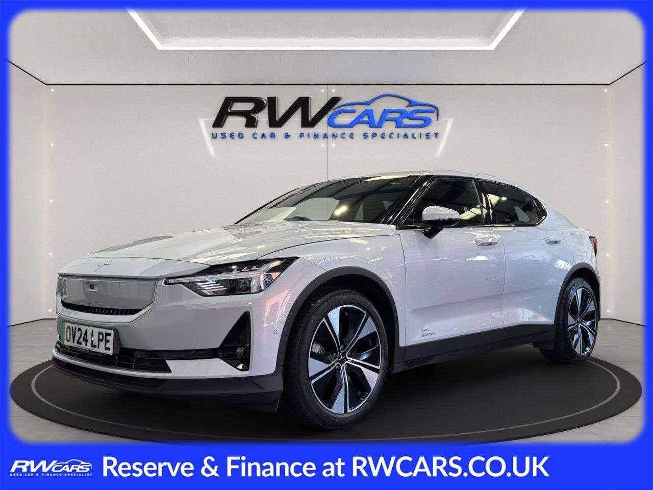 A 2024 POLESTAR POLESTAR 2 Single Motor 82kWh Long Range Fastback 5dr Electric Auto RWD (299 ps) A 2024 POLESTAR POLESTAR 2 Single Motor 82kWh Long Range Fastback 5dr Electric Auto RWD (299 ps)