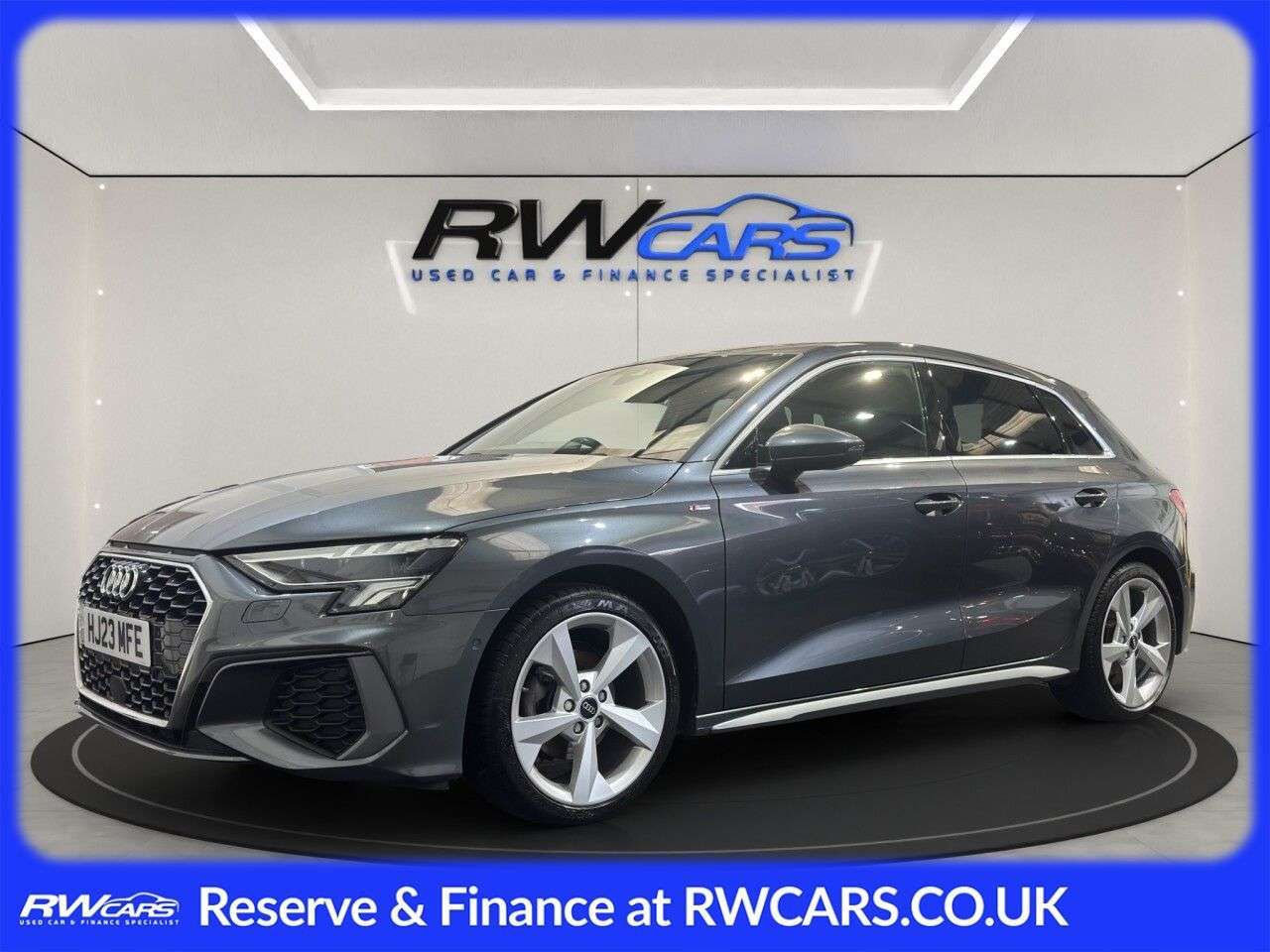 A 2023 AUDI A3 1.5 TFSI 35 S line Sportback 5dr Petrol Manual Euro 6 (s/s) (150 ps) A 2023 AUDI A3 1.5 TFSI 35 S line Sportback 5dr Petrol Manual Euro 6 (s/s) (150 ps)