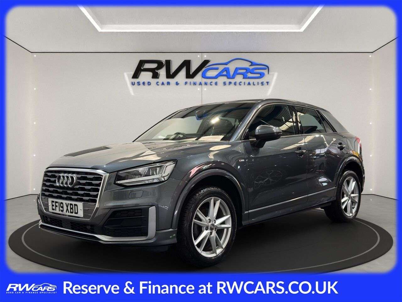 A 2019 AUDI Q2 1.5 TFSI CoD 35 S line SUV 5dr Petrol S Tronic Euro 6 (s/s) (150 ps) A 2019 AUDI Q2 1.5 TFSI CoD 35 S line SUV 5dr Petrol S Tronic Euro 6 (s/s) (150 ps)