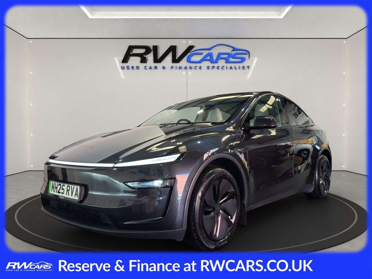 A 2025 TESLA MODEL Y 84.7kWh (Dual Motor) Long Range SUV 5dr Electric Auto 4WDE (513 ps) A 2025 TESLA MODEL Y 84.7kWh (Dual Motor) Long Range SUV 5dr Electric Auto 4WDE (513 ps)