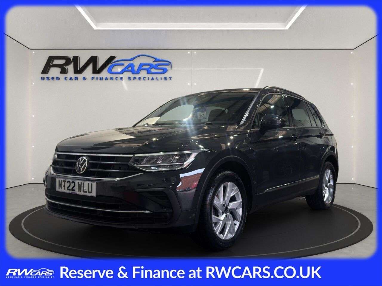 A 2022 VOLKSWAGEN TIGUAN 1.5 TSI Life SUV 5dr Petrol Manual Euro 6 (s/s) (150 ps) A 2022 VOLKSWAGEN TIGUAN 1.5 TSI Life SUV 5dr Petrol Manual Euro 6 (s/s) (150 ps)