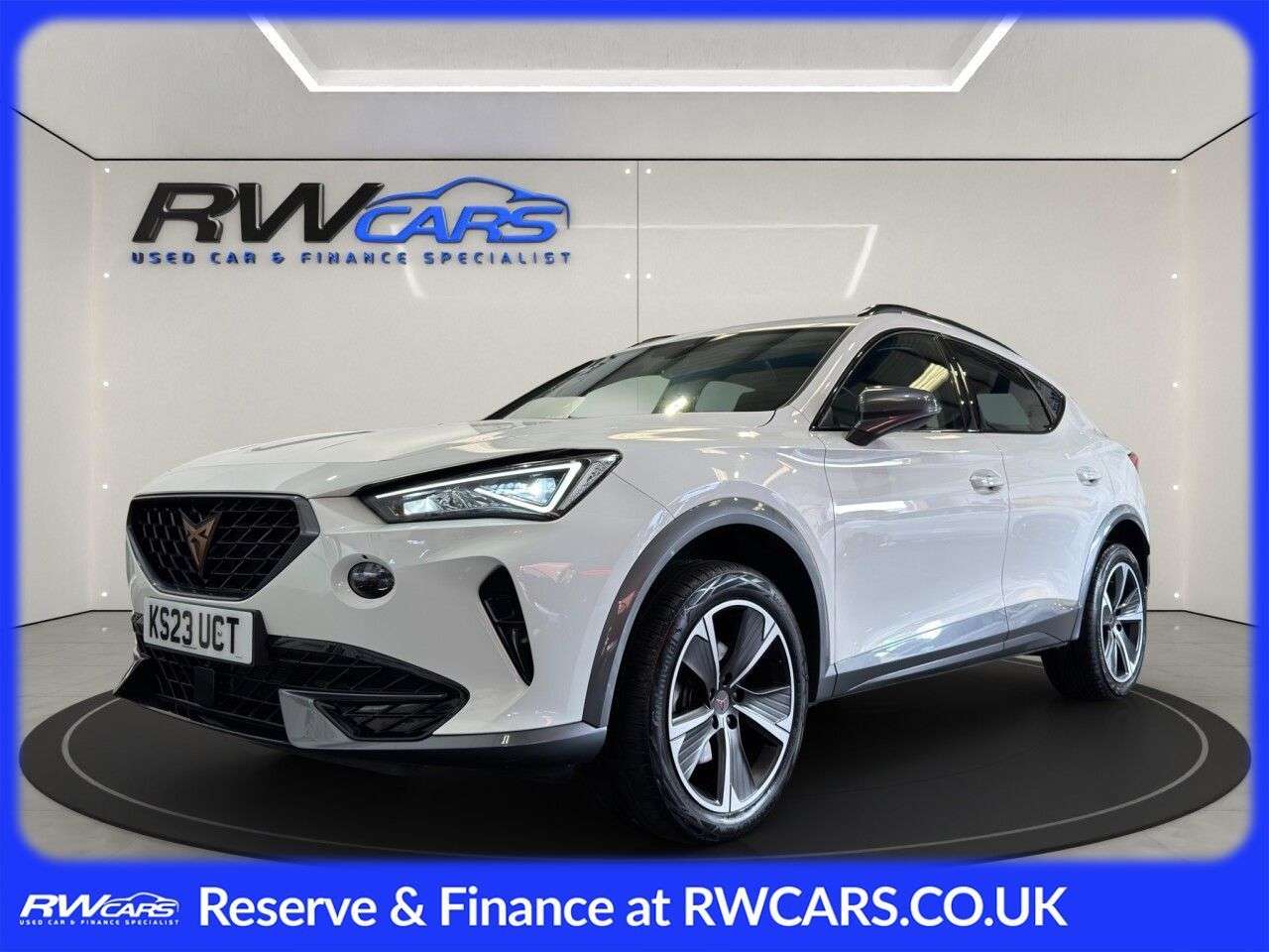 A 2023 CUPRA FORMENTOR 1.5 TSI V1 SUV 5dr Petrol DSG Euro 6 (s/s) (150 ps) A 2023 CUPRA FORMENTOR 1.5 TSI V1 SUV 5dr Petrol DSG Euro 6 (s/s) (150 ps)