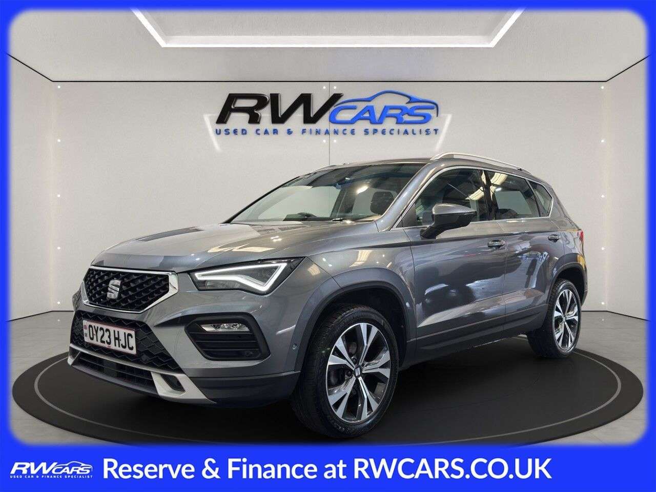 A 2023 SEAT ATECA 1.0 TSI SE Technology SUV 5dr Petrol Manual Euro 6 (s/s) (110 ps) A 2023 SEAT ATECA 1.0 TSI SE Technology SUV 5dr Petrol Manual Euro 6 (s/s) (110 ps)