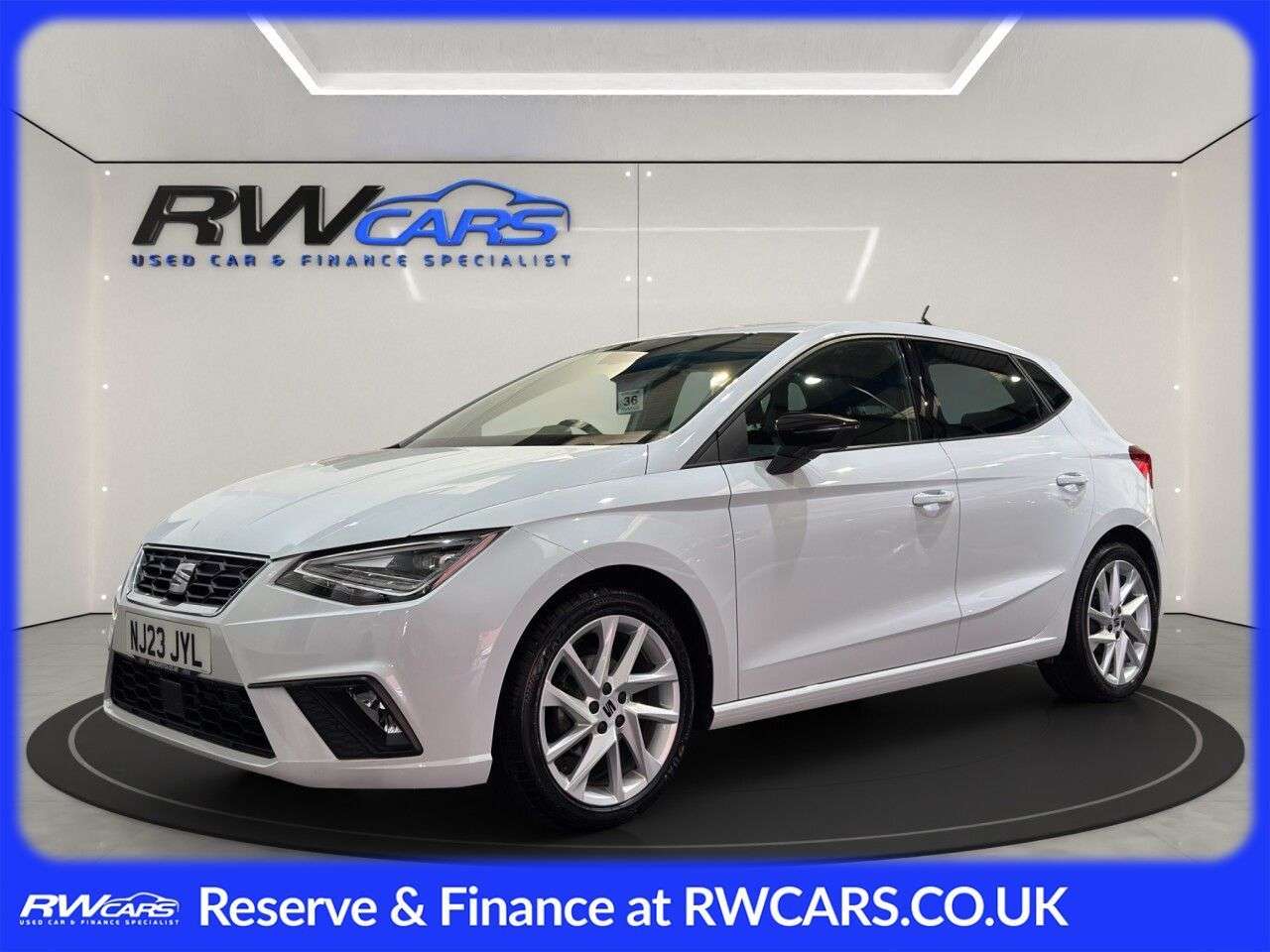 A 2023 SEAT IBIZA 1.0 TSI FR Hatchback 5dr Petrol Manual Euro 6 (s/s) (95 ps) A 2023 SEAT IBIZA 1.0 TSI FR Hatchback 5dr Petrol Manual Euro 6 (s/s) (95 ps)