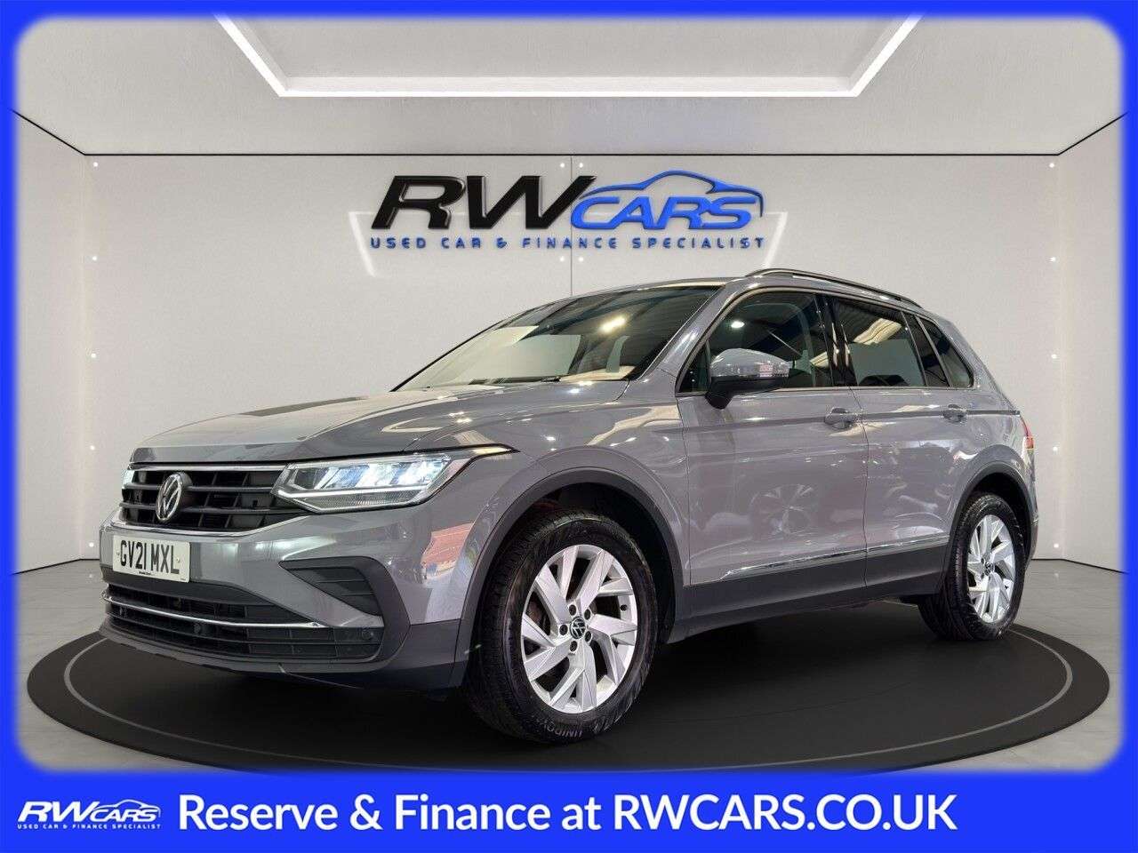 A 2021 VOLKSWAGEN TIGUAN 1.5 TSI Life SUV 5dr Petrol DSG Euro 6 (s/s) (150 ps) A 2021 VOLKSWAGEN TIGUAN 1.5 TSI Life SUV 5dr Petrol DSG Euro 6 (s/s) (150 ps)