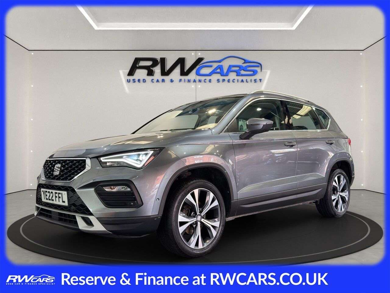 A 2022 SEAT ATECA 1.0 TSI SE Technology SUV 5dr Petrol Manual Euro 6 (s/s) (110 ps) A 2022 SEAT ATECA 1.0 TSI SE Technology SUV 5dr Petrol Manual Euro 6 (s/s) (110 ps)