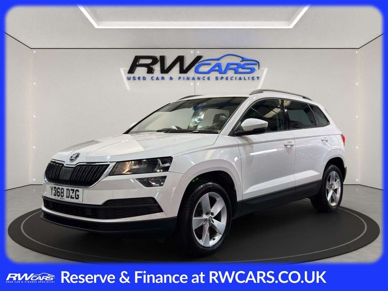 A 2018 SKODA KAROQ 1.5 TSI ACT SE SUV 5dr Petrol Manual Euro 6 (s/s) (150 ps) A 2018 SKODA KAROQ 1.5 TSI ACT SE SUV 5dr Petrol Manual Euro 6 (s/s) (150 ps)