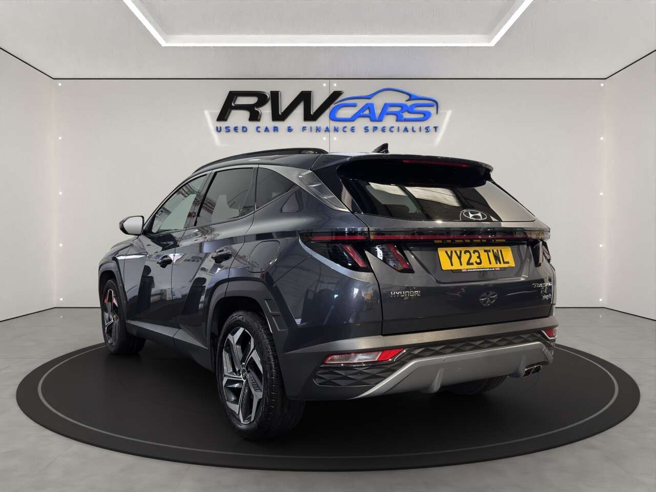 A 2023 HYUNDAI TUCSON 1.6 T-GDi 13.8kWh Ultimate SUV 5dr Petrol Plug-in Hybrid Auto 4WD Euro 6 (s A 2023 HYUNDAI TUCSON 1.6 T-GDi 13.8kWh Ultimate SUV 5dr Petrol Plug-in Hybrid Auto 4WD Euro 6 (s