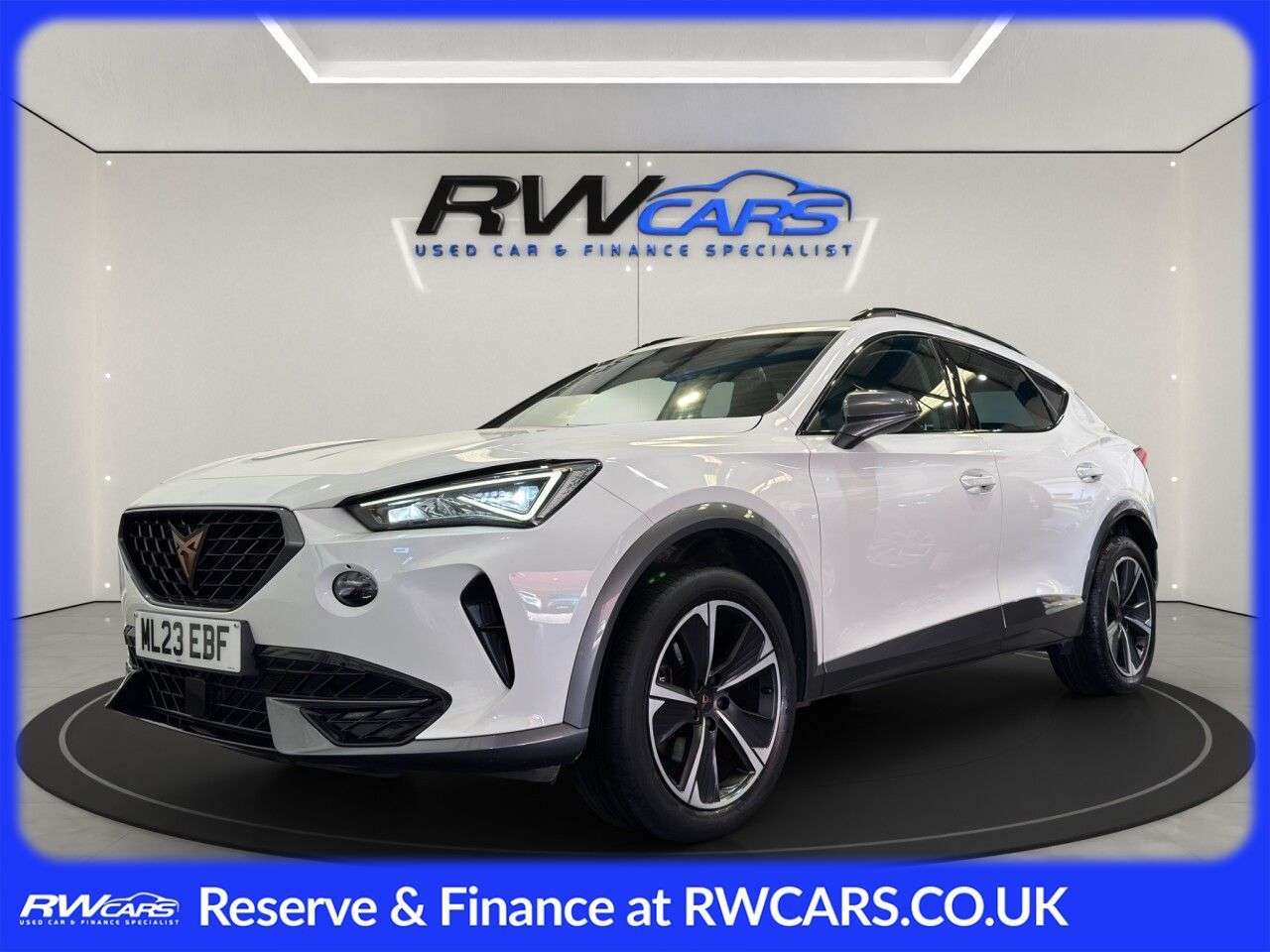 A 2023 CUPRA FORMENTOR 1.5 TSI V1 SUV 5dr Petrol DSG Euro 6 (s/s) (150 ps) A 2023 CUPRA FORMENTOR 1.5 TSI V1 SUV 5dr Petrol DSG Euro 6 (s/s) (150 ps)