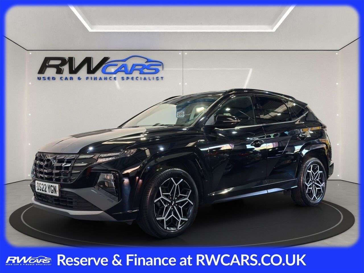 A 2022 HYUNDAI TUCSON 1.6 h T-GDi N Line SUV 5dr Petrol Hybrid Auto Euro 6 (s/s) (230 ps) A 2022 HYUNDAI TUCSON 1.6 h T-GDi N Line SUV 5dr Petrol Hybrid Auto Euro 6 (s/s) (230 ps)