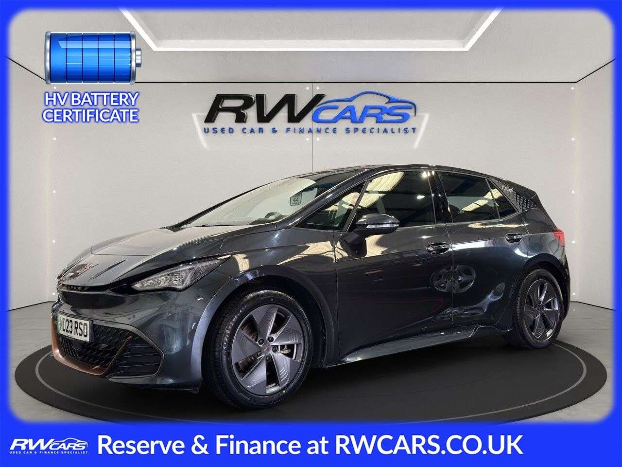A 2023 CUPRA BORN 58kWh V1 Hatchback 5dr Electric Auto (204 ps) A 2023 CUPRA BORN 58kWh V1 Hatchback 5dr Electric Auto (204 ps)