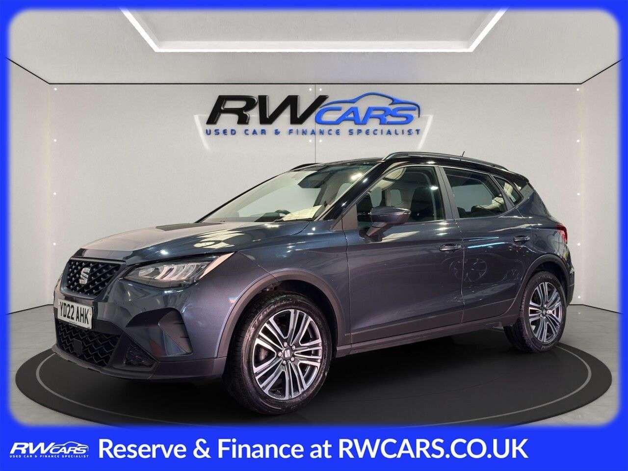 A 2022 SEAT ARONA 1.0 TSI SE Technology SUV 5dr Petrol DSG Euro 6 (s/s) (110 ps) A 2022 SEAT ARONA 1.0 TSI SE Technology SUV 5dr Petrol DSG Euro 6 (s/s) (110 ps)