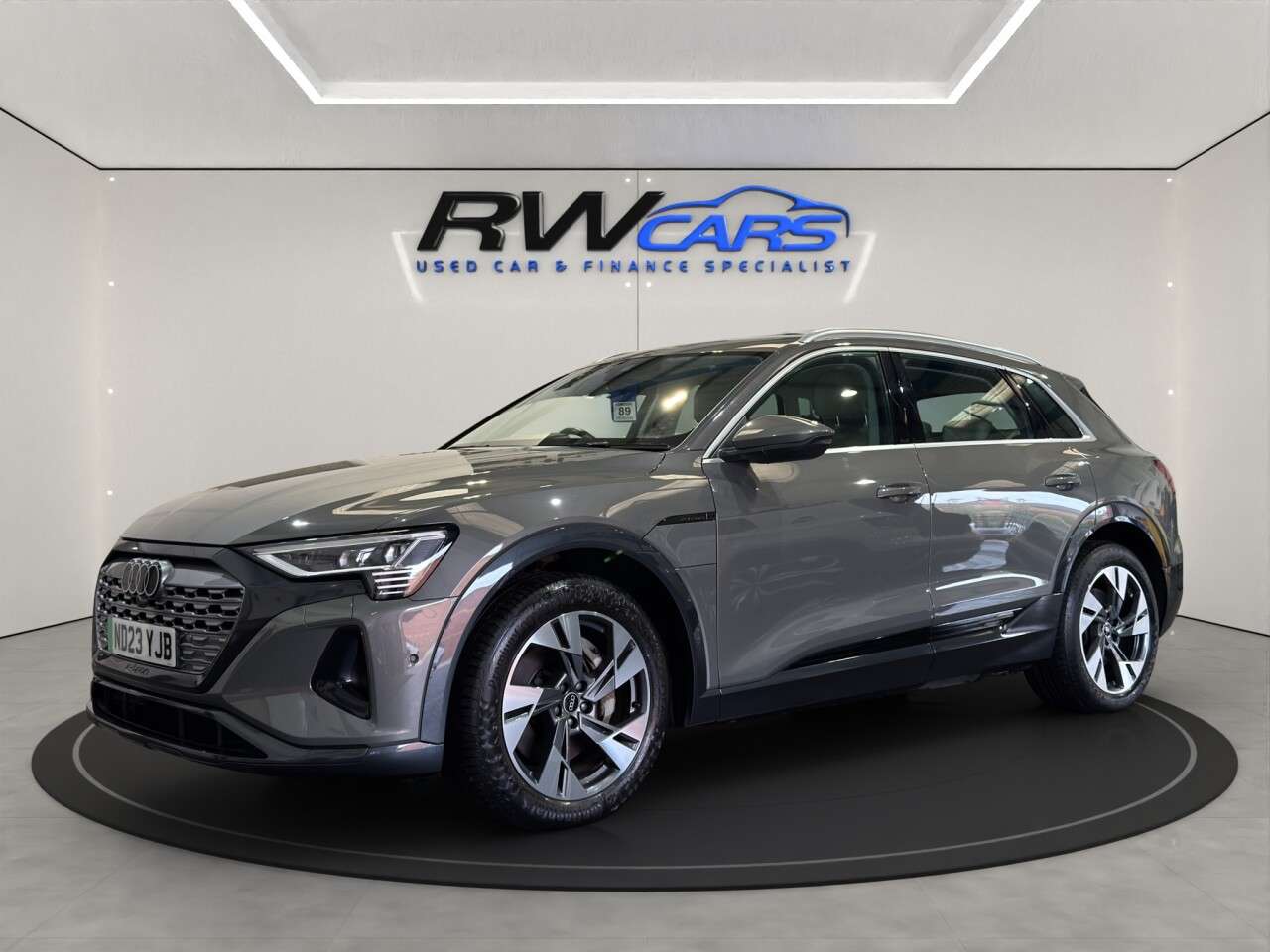 A 2023 AUDI Q8 E-TRON 50 Sport SUV 5dr Electric Auto quattro 95kWh (11kW Charger) (340 ps) A 2023 AUDI Q8 E-TRON 50 Sport SUV 5dr Electric Auto quattro 95kWh (11kW Charger) (340 ps)