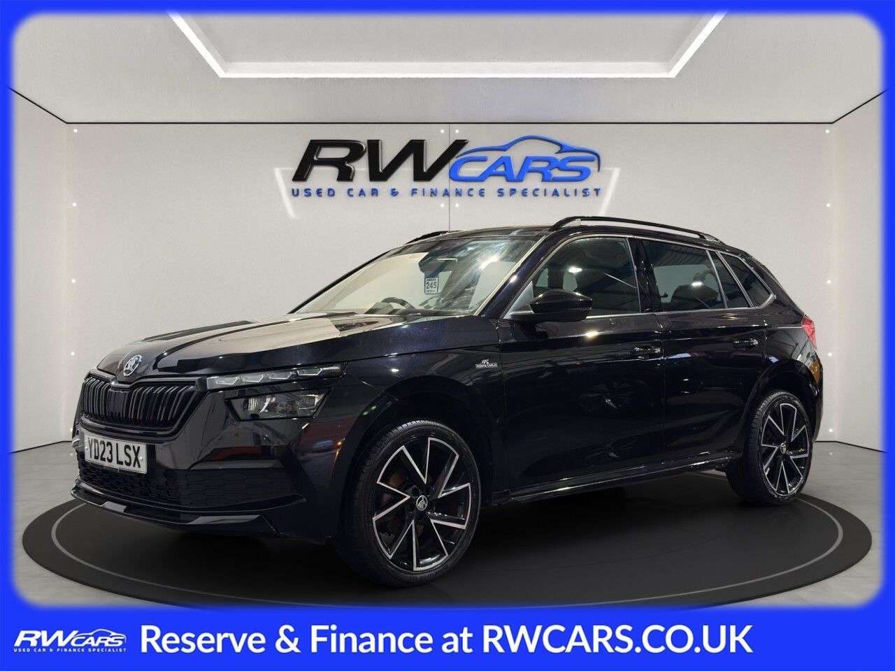A 2023 SKODA KAMIQ 1.0 TSI Monte Carlo SUV 5dr Petrol Manual Euro 6 (s/s) (110 ps) A 2023 SKODA KAMIQ 1.0 TSI Monte Carlo SUV 5dr Petrol Manual Euro 6 (s/s) (110 ps)