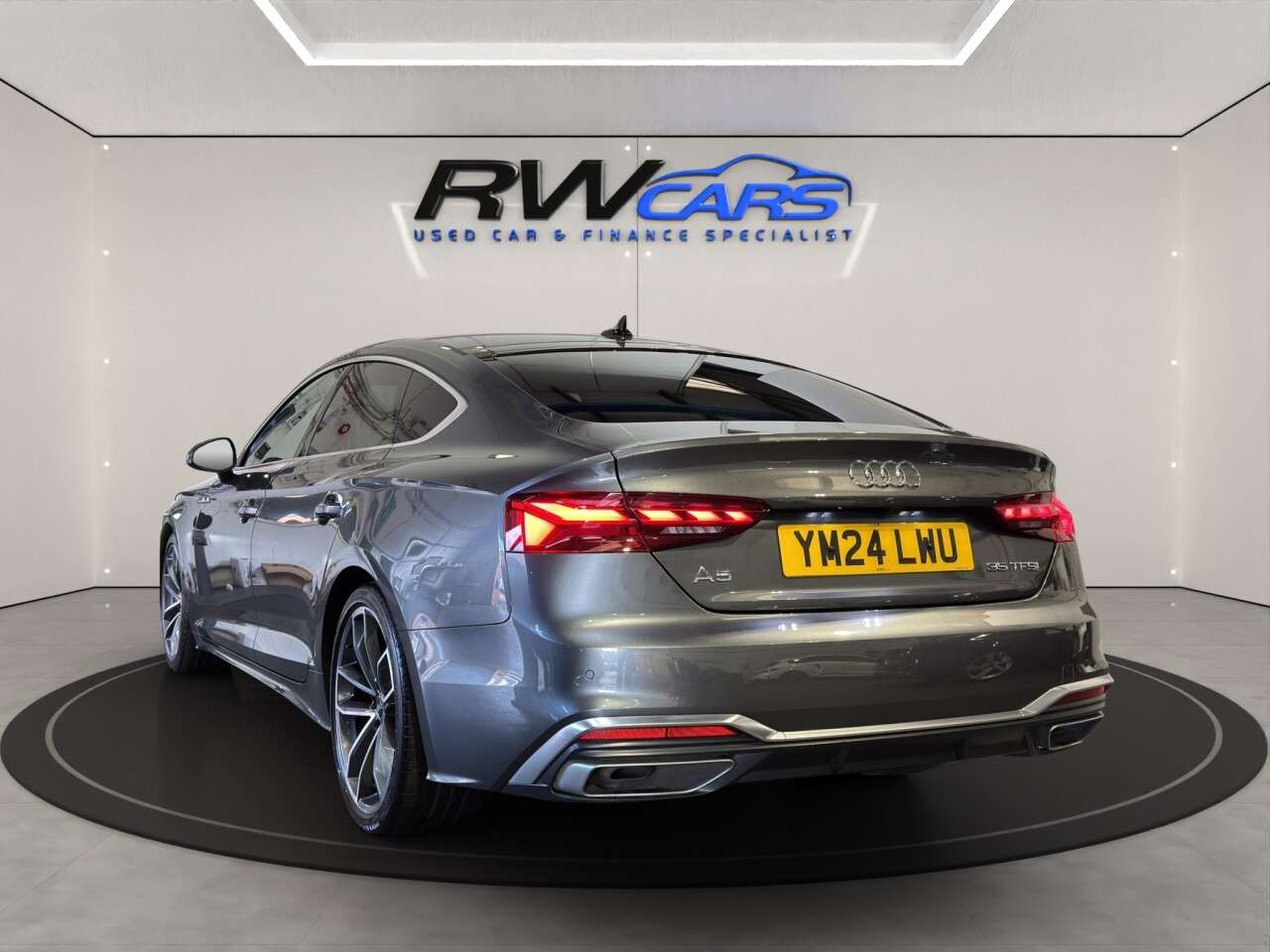 A 2024 AUDI A5 2.0 TFSI 35 S line Sportback 5dr Petrol S Tronic Euro 6 (s/s) (150 ps) A 2024 AUDI A5 2.0 TFSI 35 S line Sportback 5dr Petrol S Tronic Euro 6 (s/s) (150 ps)