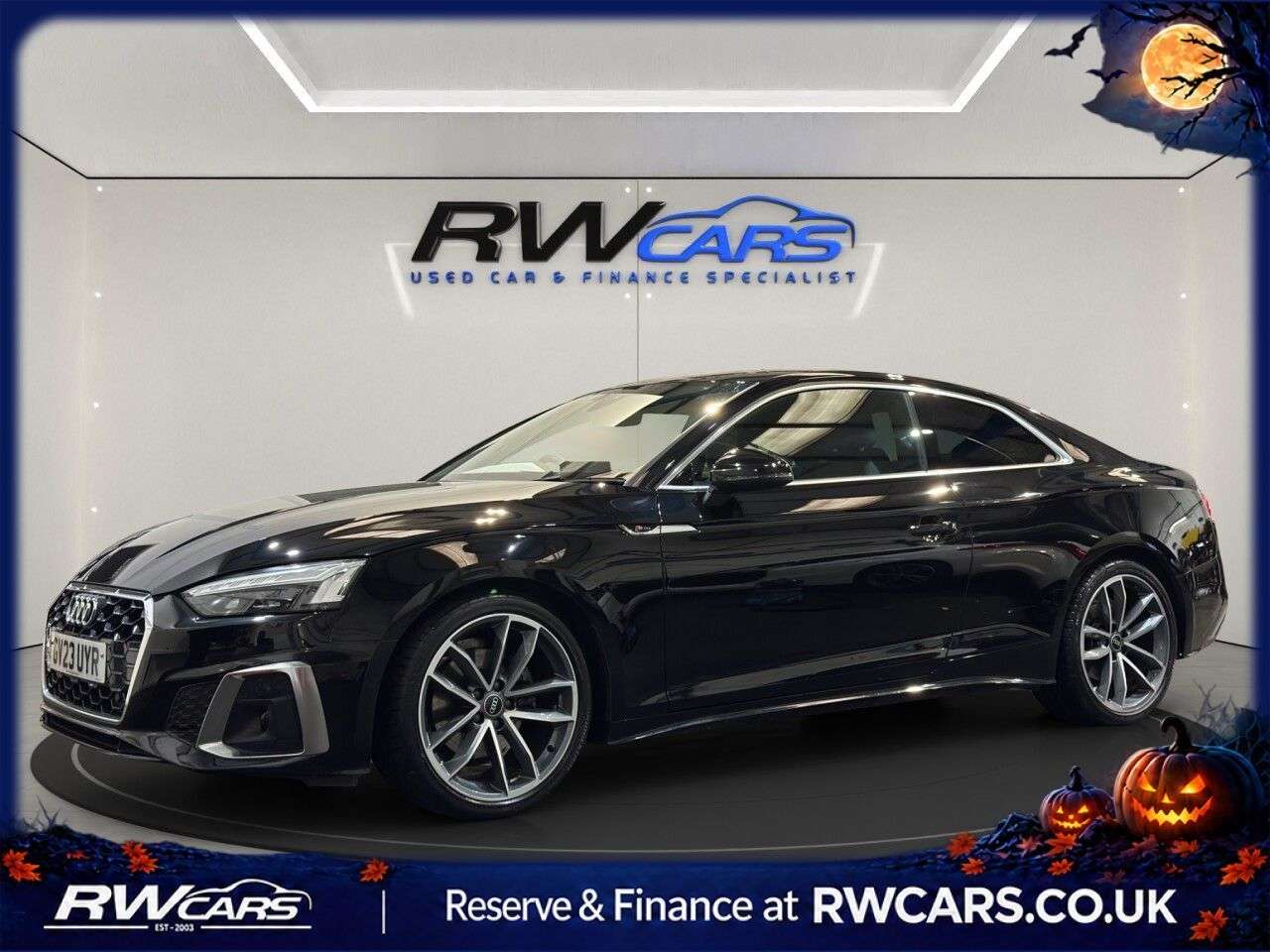 A 2023 AUDI A5 2.0 TFSI 35 S line Coupe 2dr Petrol S Tronic Euro 6 (s/s) (150 ps) A 2023 AUDI A5 2.0 TFSI 35 S line Coupe 2dr Petrol S Tronic Euro 6 (s/s) (150 ps)