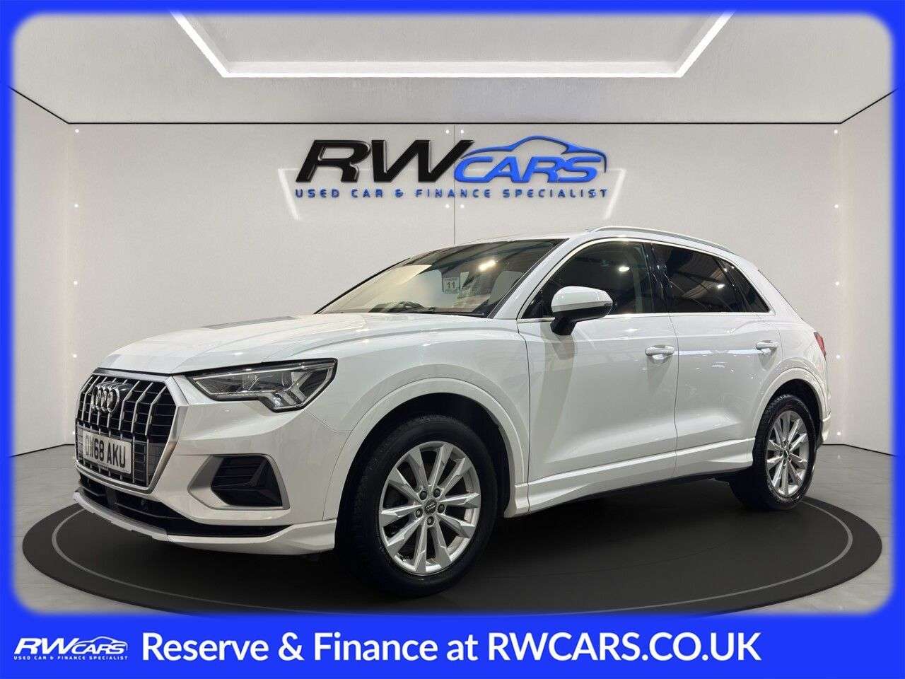 A 2019 AUDI Q3 1.5 TFSI CoD 35 Sport SUV 5dr Petrol Manual Euro 6 (s/s) (150 ps) A 2019 AUDI Q3 1.5 TFSI CoD 35 Sport SUV 5dr Petrol Manual Euro 6 (s/s) (150 ps)