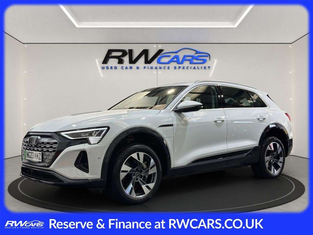 A 2023 AUDI Q8 E-TRON 50 Sport SUV 5dr Electric Auto quattro 95kWh (11kW Charger) (340 ps) A 2023 AUDI Q8 E-TRON 50 Sport SUV 5dr Electric Auto quattro 95kWh (11kW Charger) (340 ps)