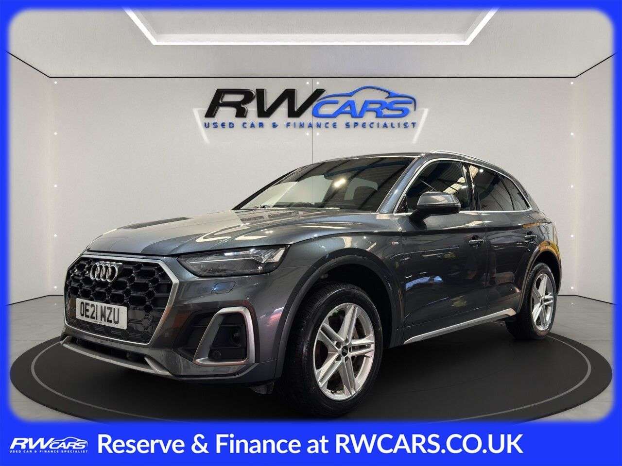 A 2021 AUDI Q5 2.0 TFSIe 50 S line SUV 5dr Petrol Plug-in Hybrid S Tronic quattro Euro 6 ( A 2021 AUDI Q5 2.0 TFSIe 50 S line SUV 5dr Petrol Plug-in Hybrid S Tronic quattro Euro 6 (