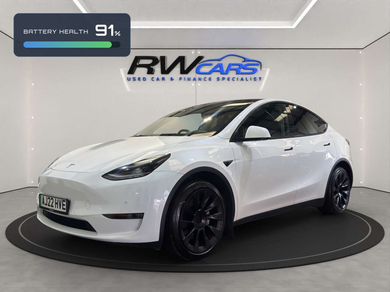A 2022 TESLA MODEL Y (Dual Motor) Long Range SUV 5dr Electric Auto 4WDE (384 bhp) A 2022 TESLA MODEL Y (Dual Motor) Long Range SUV 5dr Electric Auto 4WDE (384 bhp)