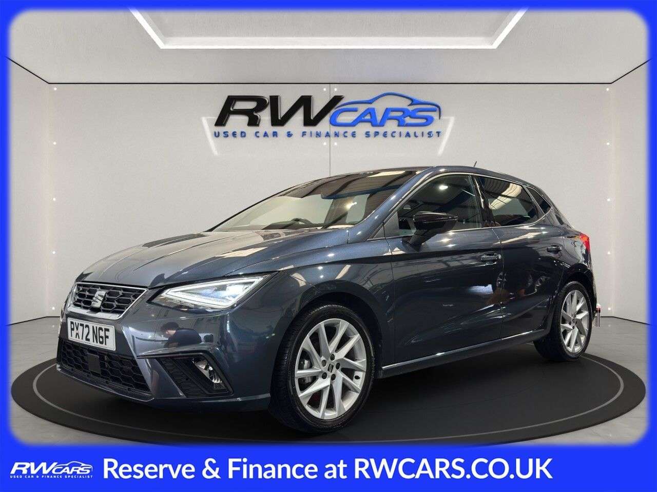 A 2022 SEAT IBIZA 1.0 TSI FR Hatchback 5dr Petrol Manual Euro 6 (s/s) (95 ps) A 2022 SEAT IBIZA 1.0 TSI FR Hatchback 5dr Petrol Manual Euro 6 (s/s) (95 ps)