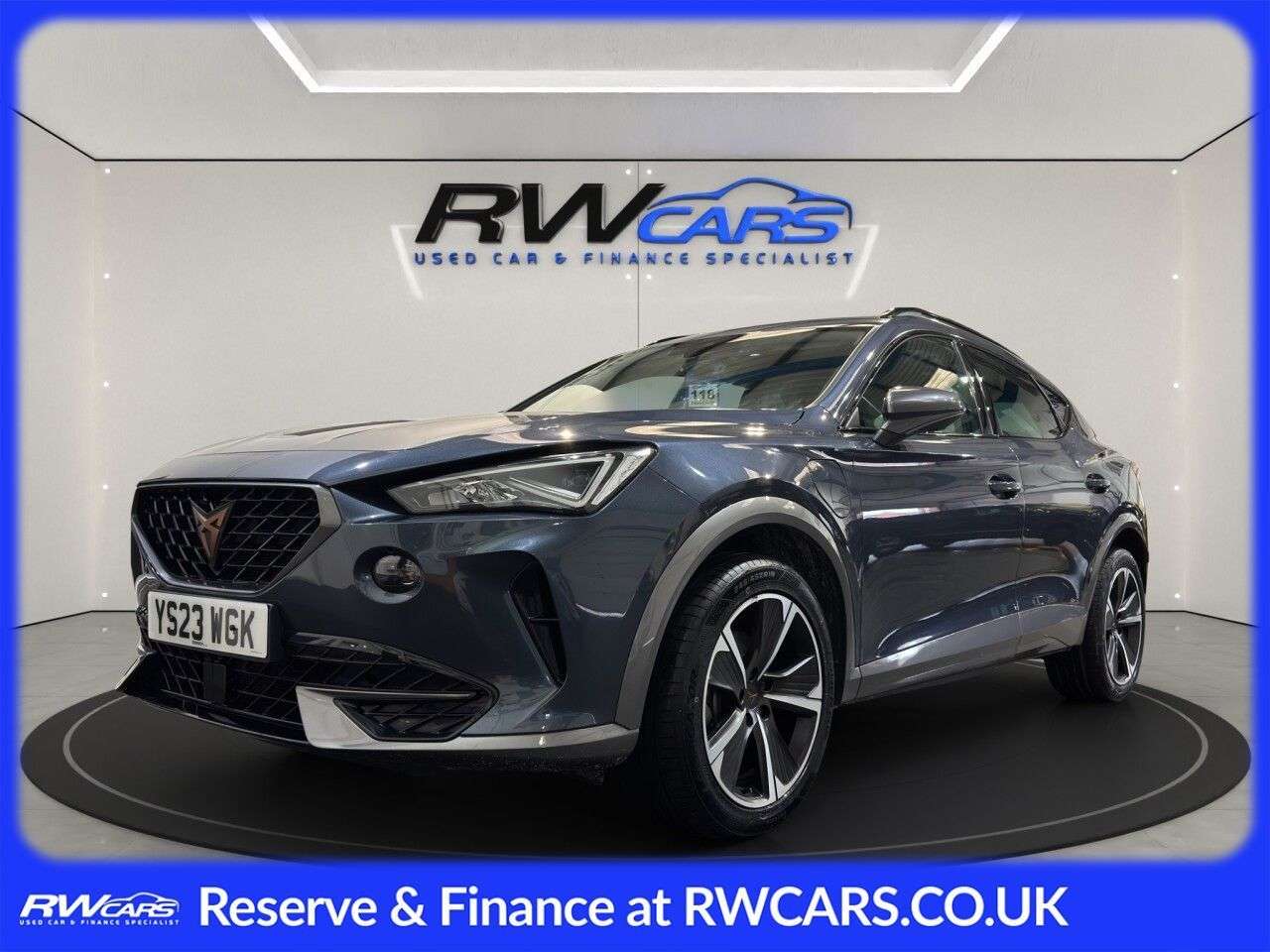 A 2023 CUPRA FORMENTOR 1.4 eHybrid 12.8kWh V1 SUV 5dr Petrol Plug-in Hybrid DSG Euro 6 (s/s) (204 A 2023 CUPRA FORMENTOR 1.4 eHybrid 12.8kWh V1 SUV 5dr Petrol Plug-in Hybrid DSG Euro 6 (s/s) (204