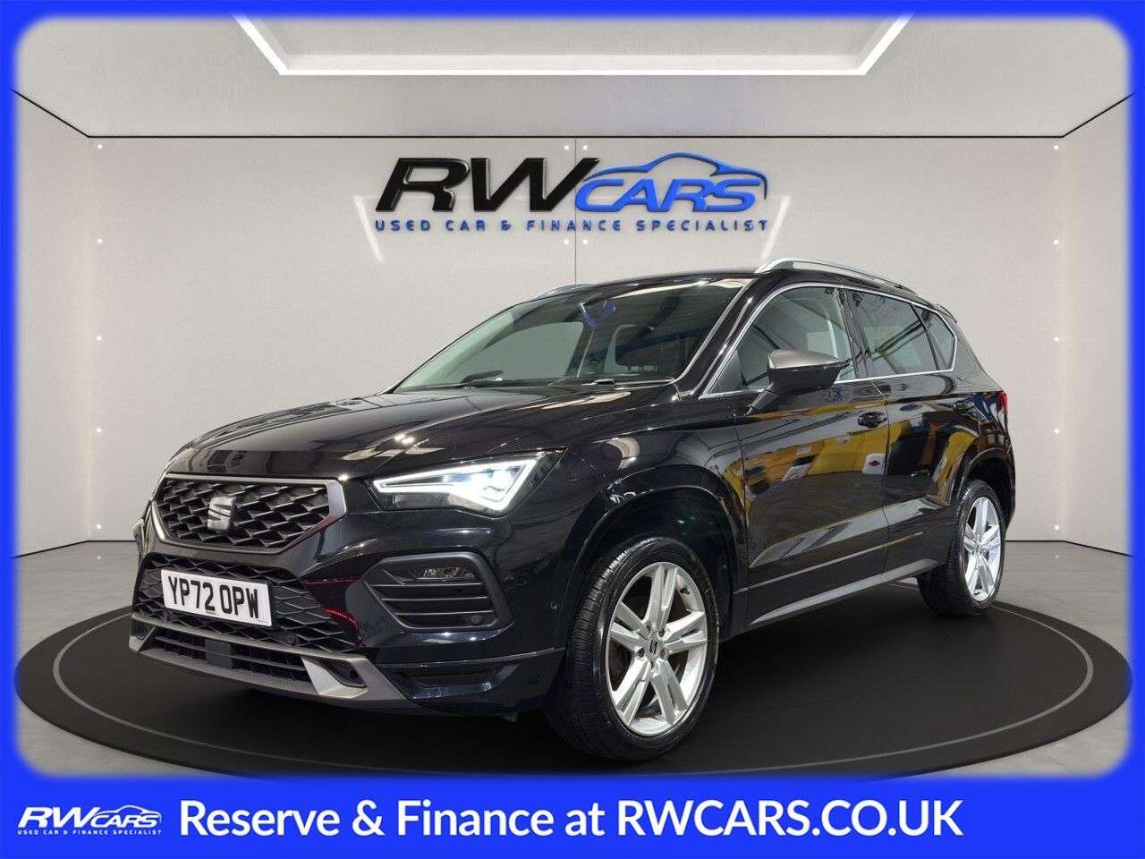 A 2022 SEAT ATECA 1.5 TSI EVO FR SUV 5dr Petrol Manual Euro 6 (s/s) (150 ps) A 2022 SEAT ATECA 1.5 TSI EVO FR SUV 5dr Petrol Manual Euro 6 (s/s) (150 ps)