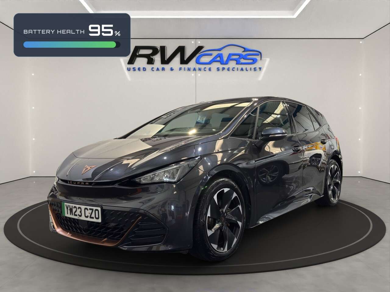 A 2023 CUPRA BORN 58kWh V2 Hatchback 5dr Electric Auto (204 ps) A 2023 CUPRA BORN 58kWh V2 Hatchback 5dr Electric Auto (204 ps)