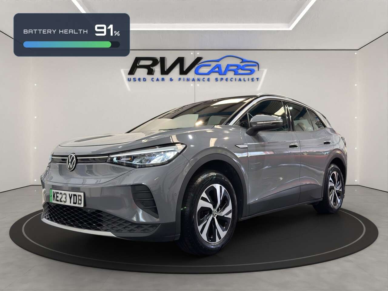 A 2023 VOLKSWAGEN ID.4 Pure 52kWh Life Edition SUV 5dr Electric Auto (148 ps) A 2023 VOLKSWAGEN ID.4 Pure 52kWh Life Edition SUV 5dr Electric Auto (148 ps)