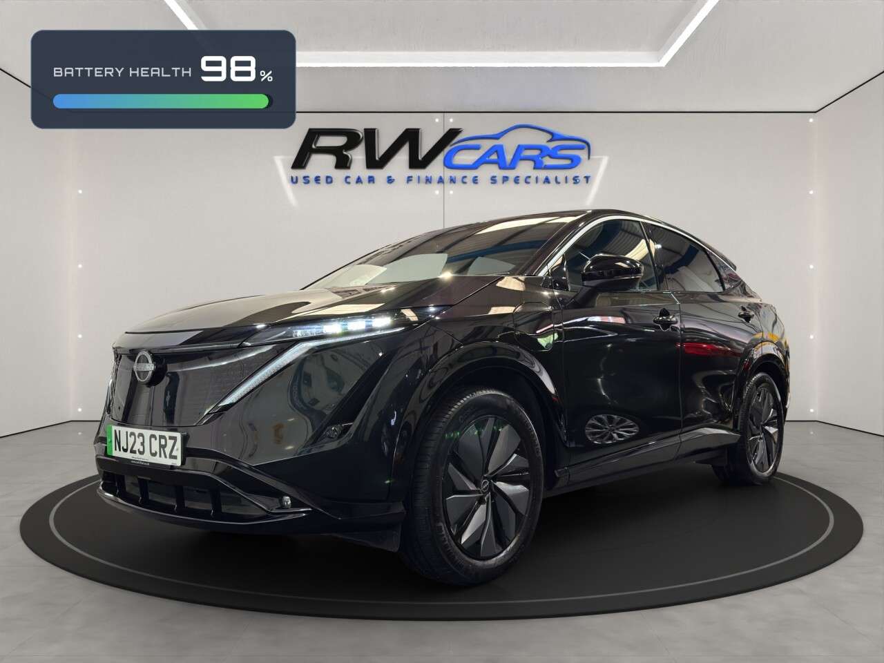 A 2023 NISSAN ARIYA 63kWh Advance SUV 5dr Electric Auto 7.4kW Charger (217 ps) A 2023 NISSAN ARIYA 63kWh Advance SUV 5dr Electric Auto 7.4kW Charger (217 ps)