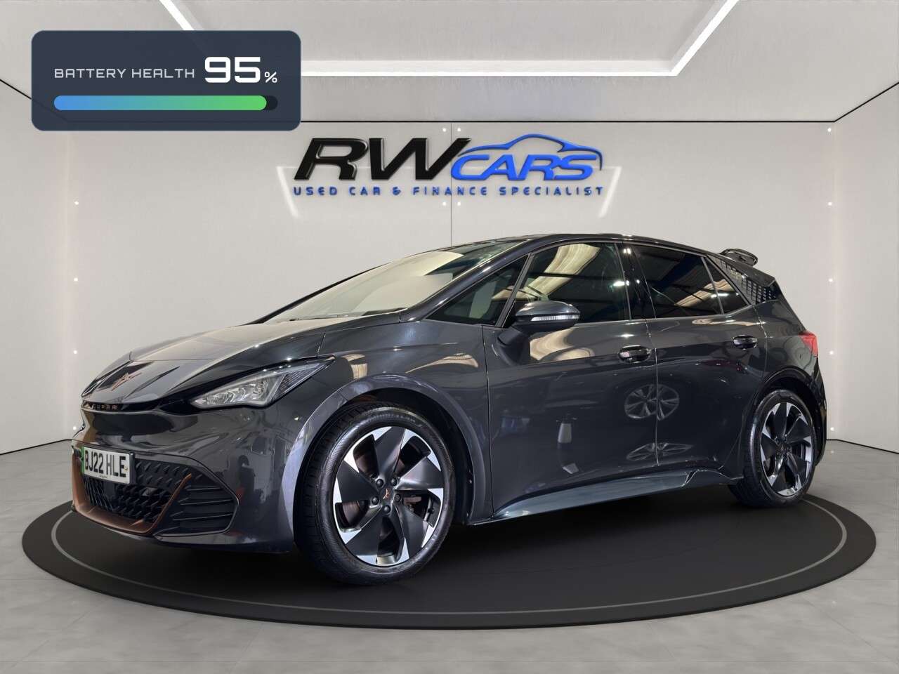 A 2022 CUPRA BORN 58kWh V2 Hatchback 5dr Electric Auto (204 ps) A 2022 CUPRA BORN 58kWh V2 Hatchback 5dr Electric Auto (204 ps)