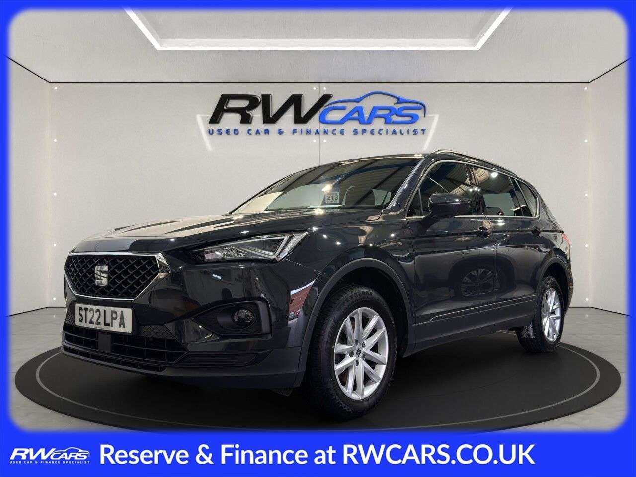A 2022 SEAT TARRACO 1.5 EcoTSI EVO SE SUV 5dr Petrol Manual Euro 6 (s/s) (150 ps) A 2022 SEAT TARRACO 1.5 EcoTSI EVO SE SUV 5dr Petrol Manual Euro 6 (s/s) (150 ps)