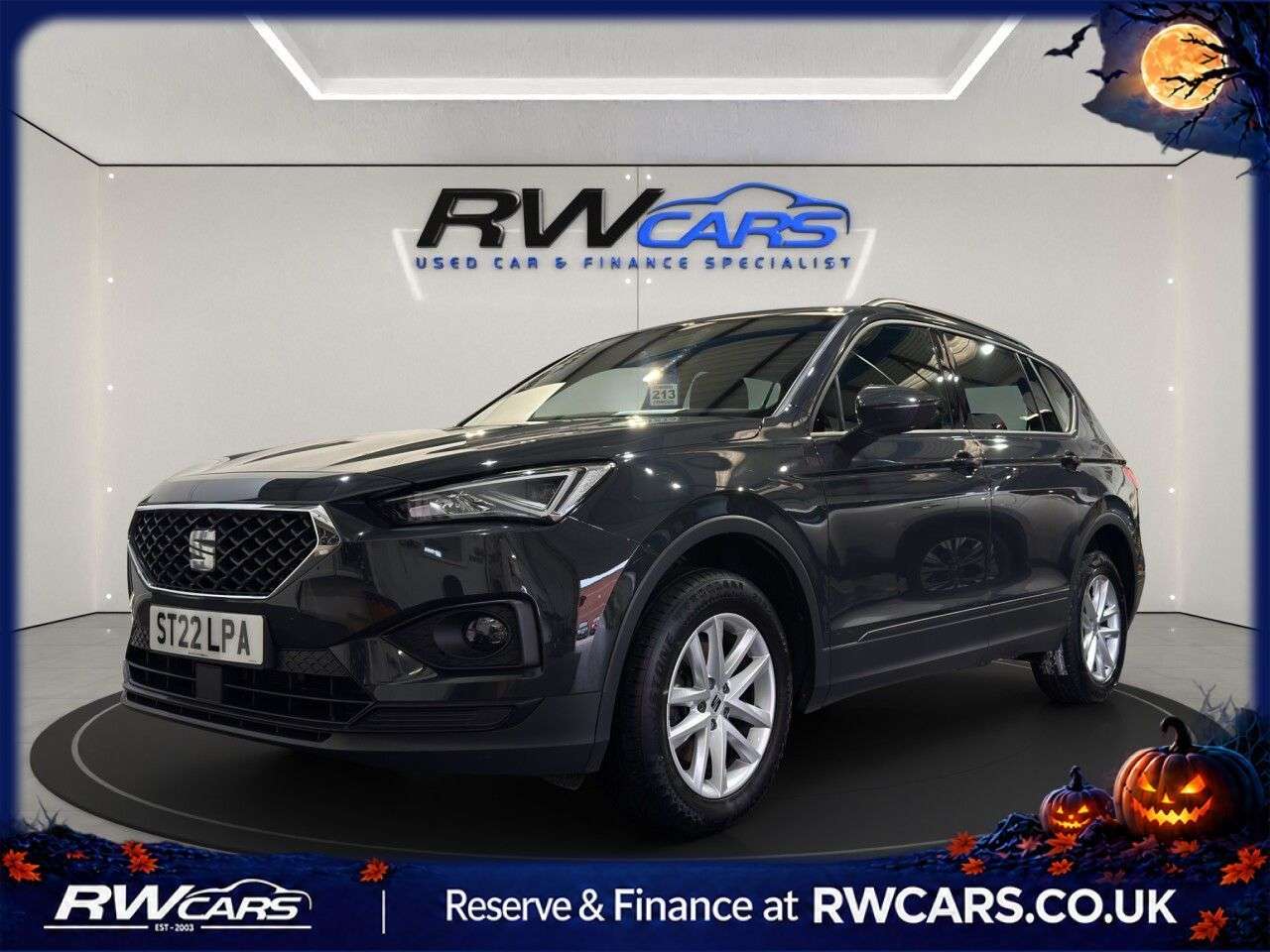 A 2022 SEAT TARRACO 1.5 EcoTSI EVO SE SUV 5dr Petrol Manual Euro 6 (s/s) (150 ps) A 2022 SEAT TARRACO 1.5 EcoTSI EVO SE SUV 5dr Petrol Manual Euro 6 (s/s) (150 ps)