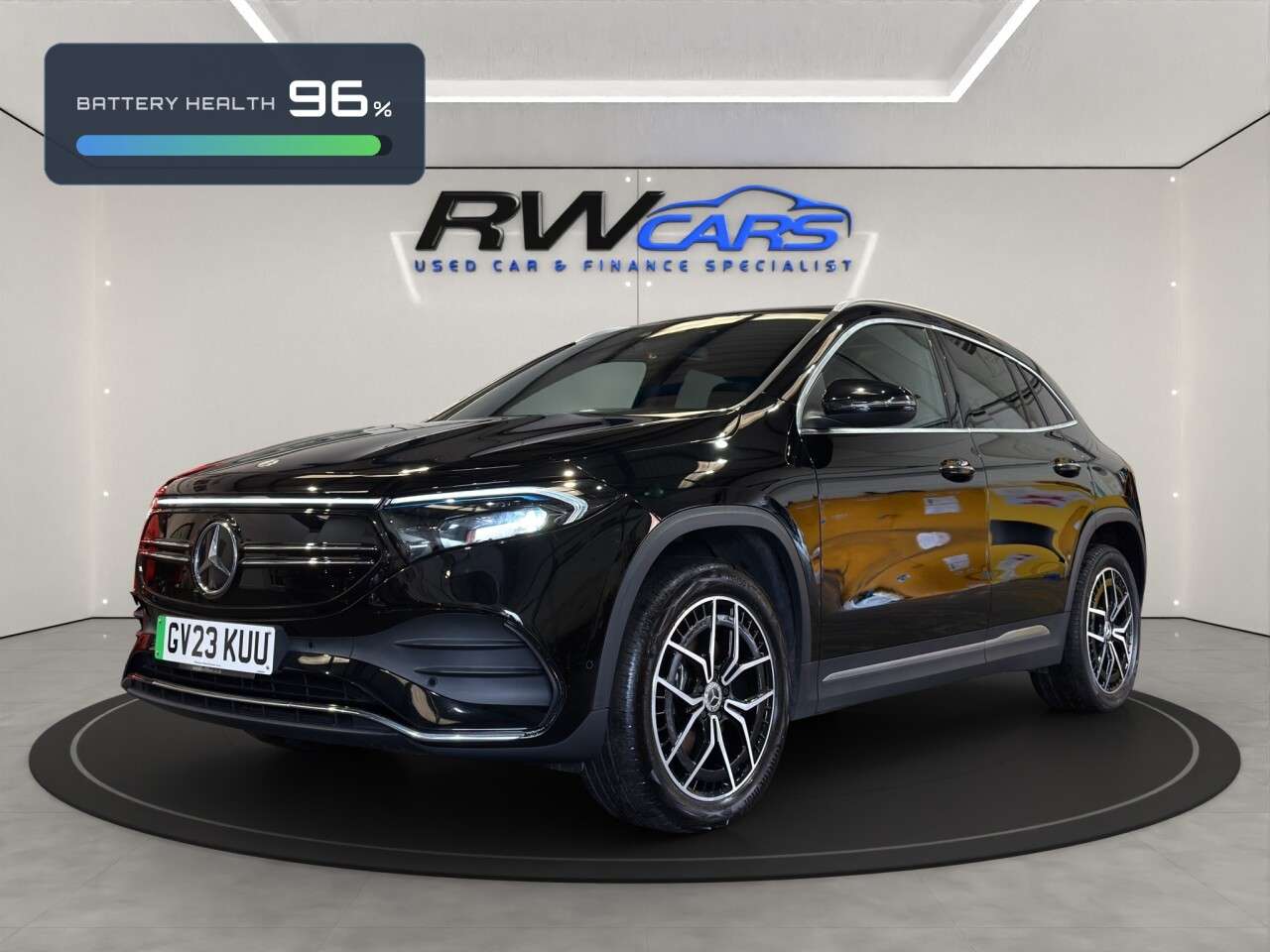 A 2023 MERCEDES-BENZ EQA EQA 300 66.5kWh AMG Line (Premium) SUV 5dr Electric Auto 4MATIC (228 ps) A 2023 MERCEDES-BENZ EQA EQA 300 66.5kWh AMG Line (Premium) SUV 5dr Electric Auto 4MATIC (228 ps)