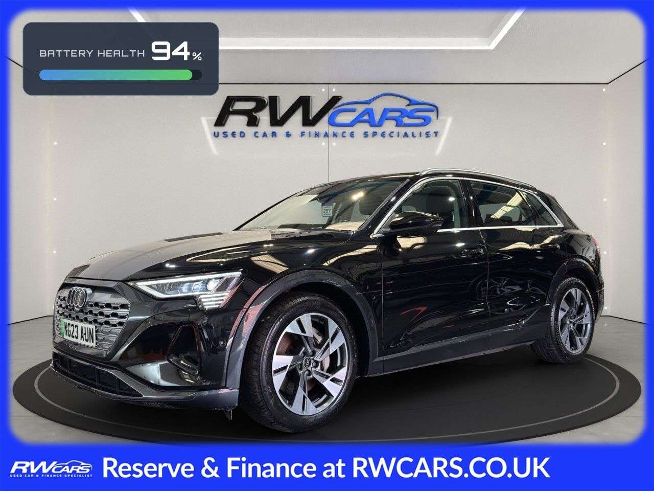 A 2023 AUDI Q8 E-TRON 50 Sport SUV 5dr Electric Auto quattro 95kWh (11kW Charger) (340 ps) A 2023 AUDI Q8 E-TRON 50 Sport SUV 5dr Electric Auto quattro 95kWh (11kW Charger) (340 ps)