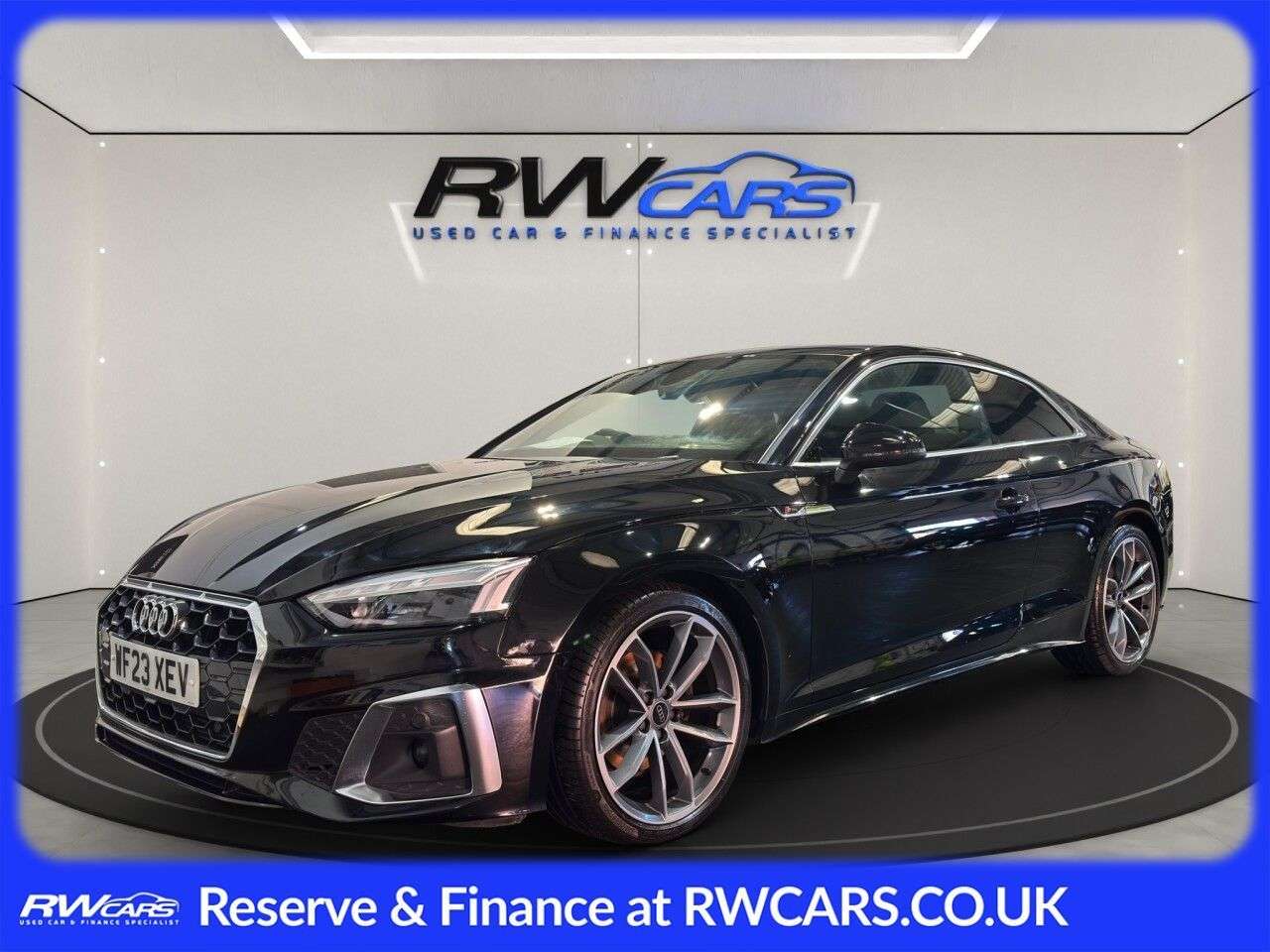 A 2023 AUDI A5 2.0 TFSI 35 S line Coupe 2dr Petrol S Tronic Euro 6 (s/s) (150 ps) A 2023 AUDI A5 2.0 TFSI 35 S line Coupe 2dr Petrol S Tronic Euro 6 (s/s) (150 ps)