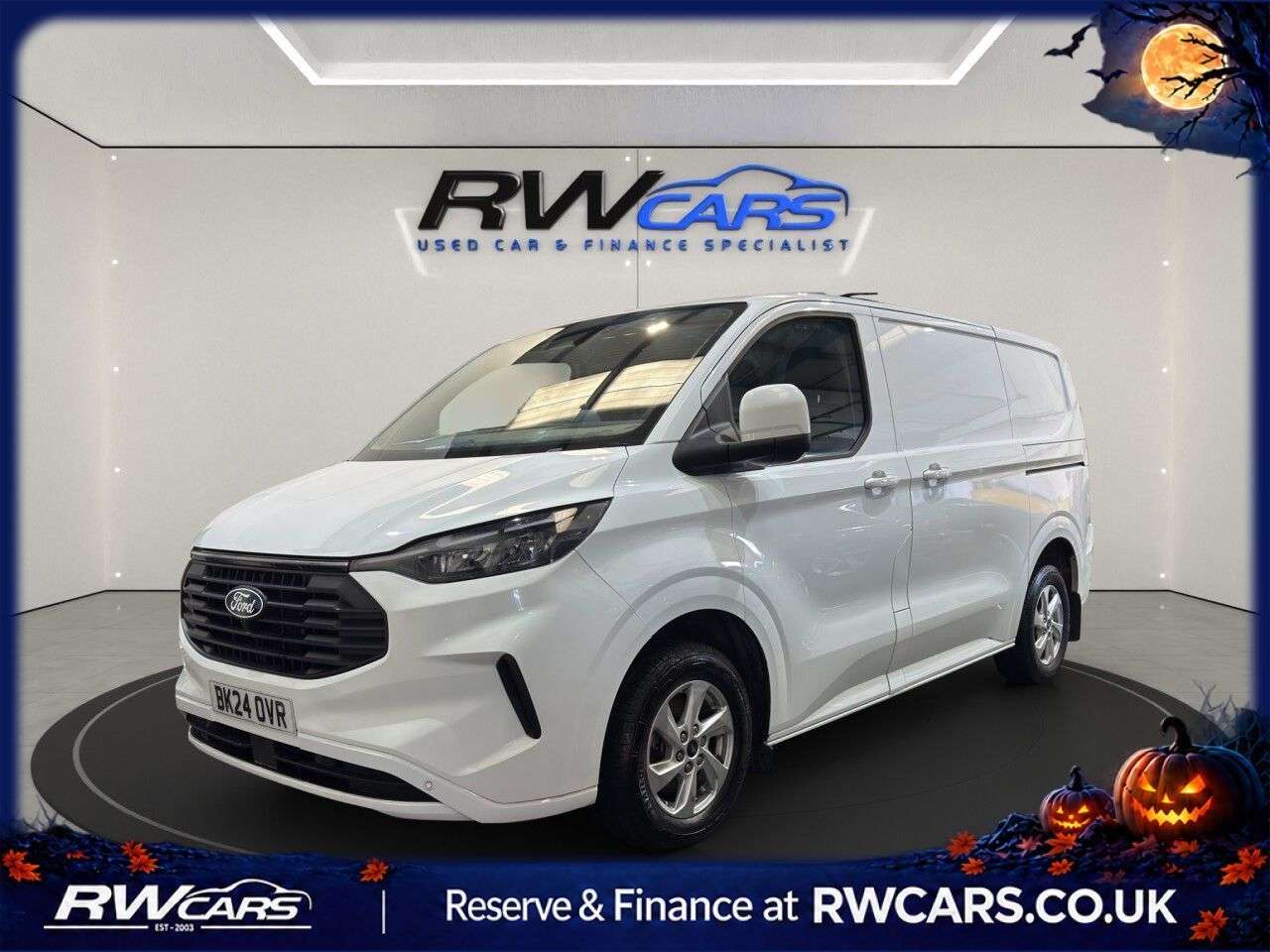 A 2024 FORD TRANSIT CUSTOM 2.0 280 EcoBlue Limited Panel Van 5dr Diesel Manual L1 H1 Euro 6 (s/s) (136 A 2024 FORD TRANSIT CUSTOM 2.0 280 EcoBlue Limited Panel Van 5dr Diesel Manual L1 H1 Euro 6 (s/s) (136