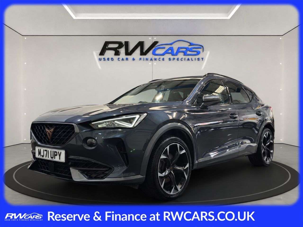 A 2021 CUPRA FORMENTOR 1.4 eHybrid 12.8kWh V2 SUV 5dr Petrol Plug-in Hybrid DSG Euro 6 (s/s) (204 A 2021 CUPRA FORMENTOR 1.4 eHybrid 12.8kWh V2 SUV 5dr Petrol Plug-in Hybrid DSG Euro 6 (s/s) (204